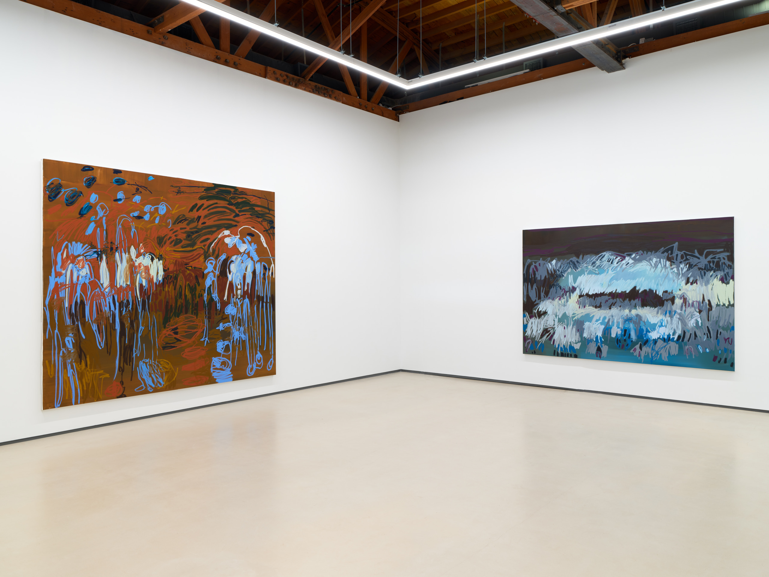 Installation view of&nbsp;Janaina Tsch&auml;pe: Restless Moraine&nbsp;at Sean Kelly, Los Angeles, January 14 - March 4, 2023, Photography: Brica Wilcox, Courtesy: Sean Kelly