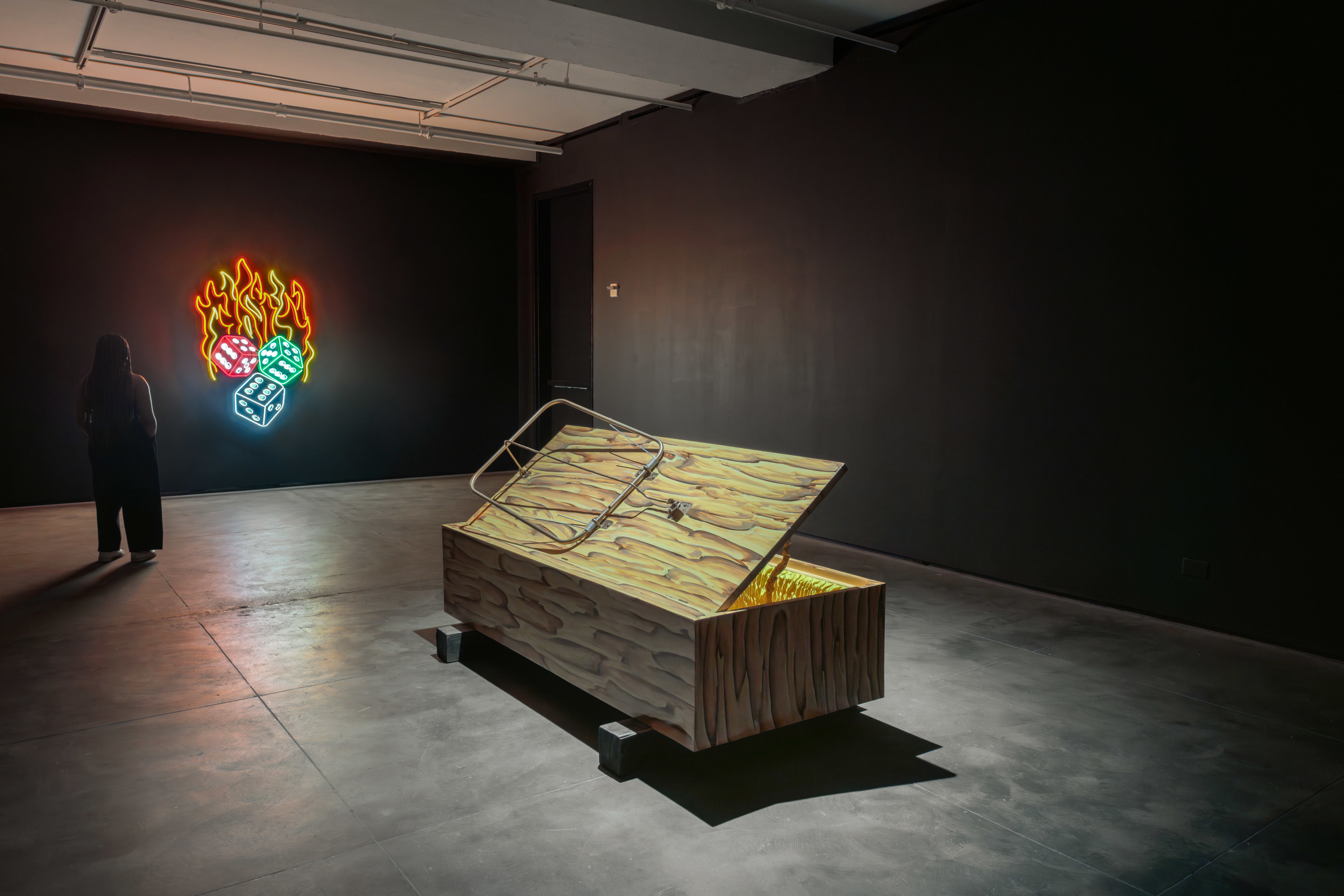 Installation view of Awol Erizku: Delirium of Agony at Sean Kelly, New York, September 8&ndash;October 21, 2023, Photography: Adam Reich, Courtesy: the artist and Sean Kelly, New York/Los Angeles