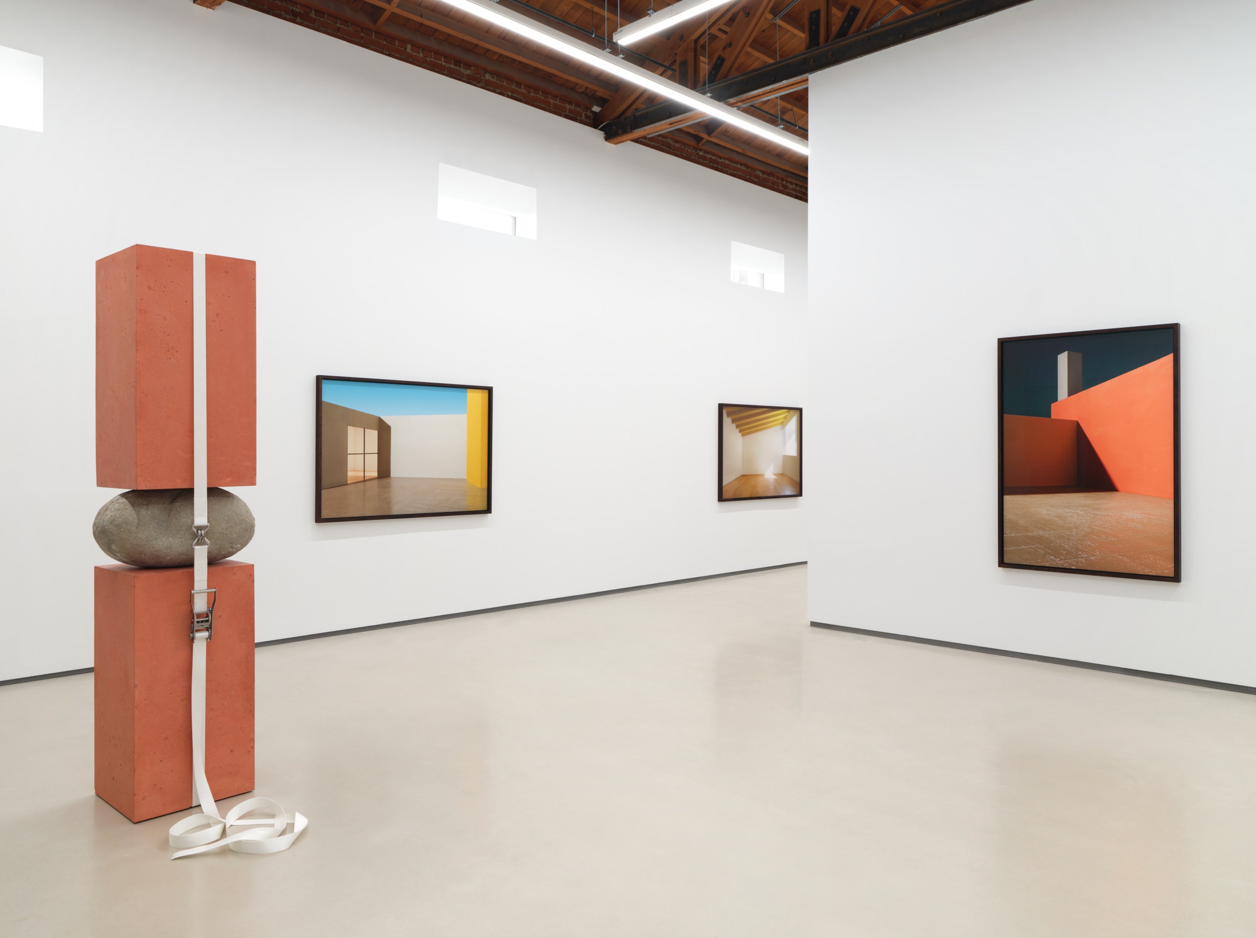 Installation view of James Casebere and Jose D&aacute;vila: The Poetic Dimension at Sean Kelly, Los Angeles, September 13 &ndash; November 1, 2025, Photography: Brica Wilcox, Courtesy: Sean Kelly, New York/Los Angeles
