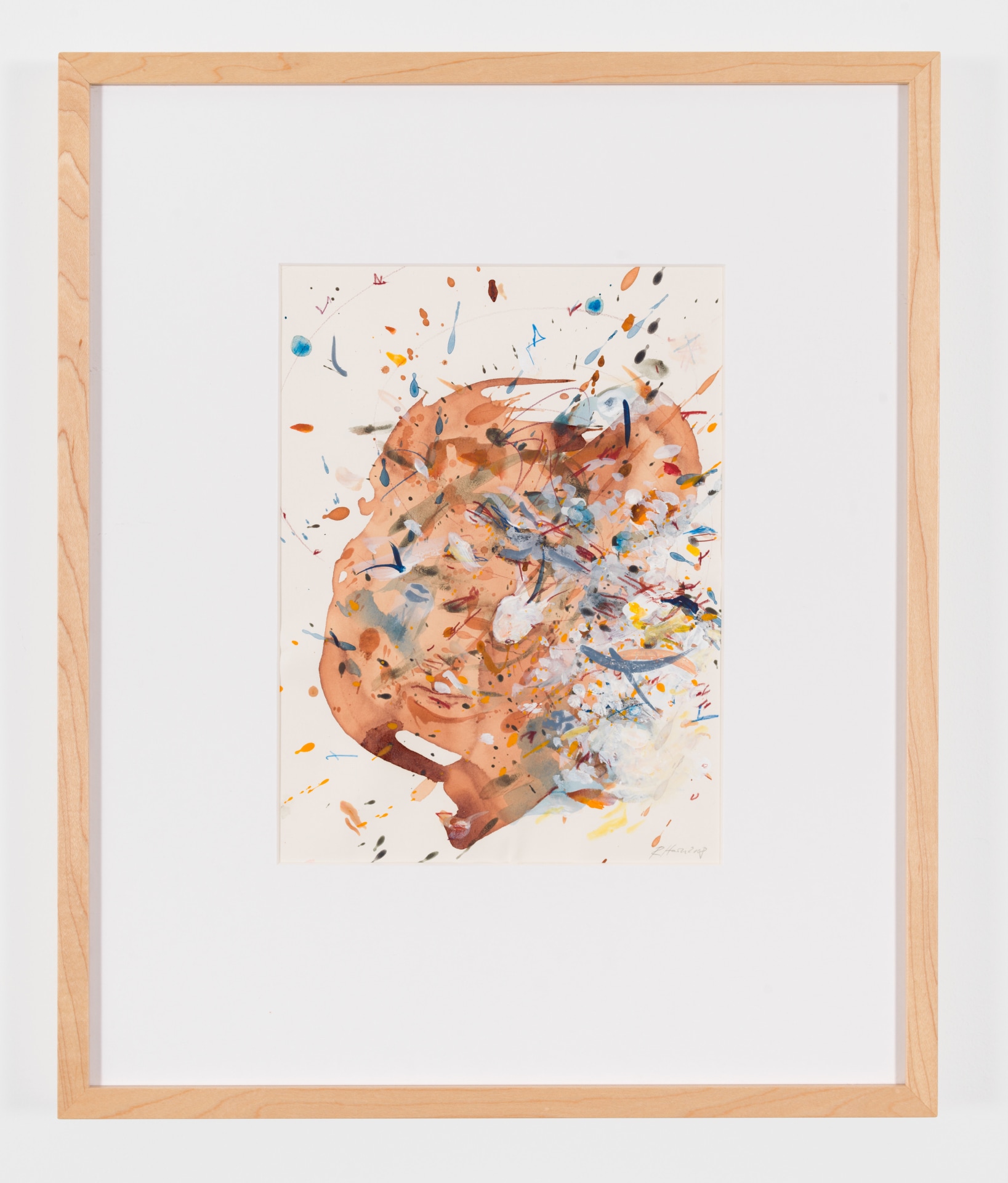 Untitled, 2008, mixed media on paper