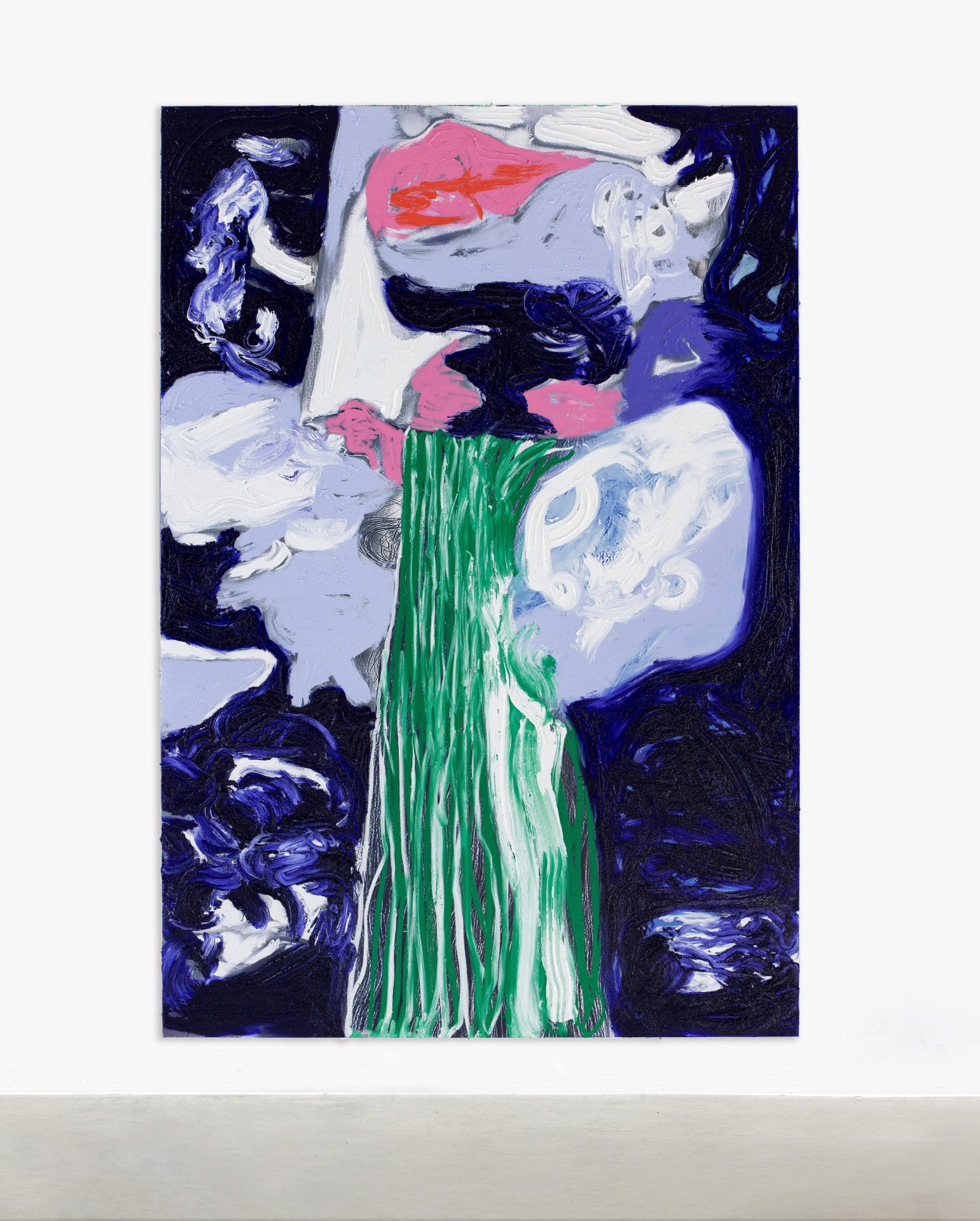 Donna Huanca, POLYMORPHIC MAPA (RAIN), 2023