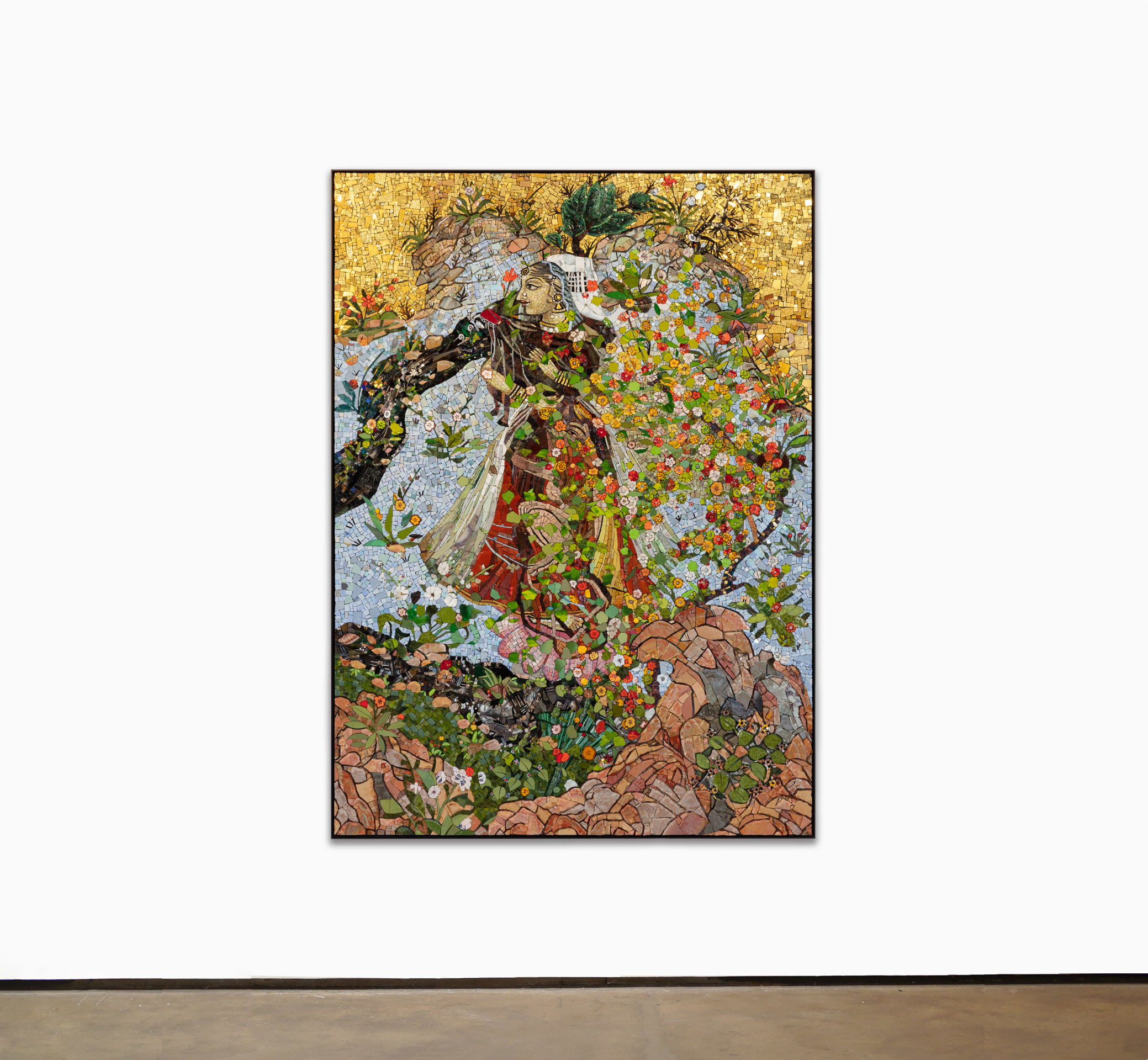 Shahzia Sikander, Touchstone, 2021