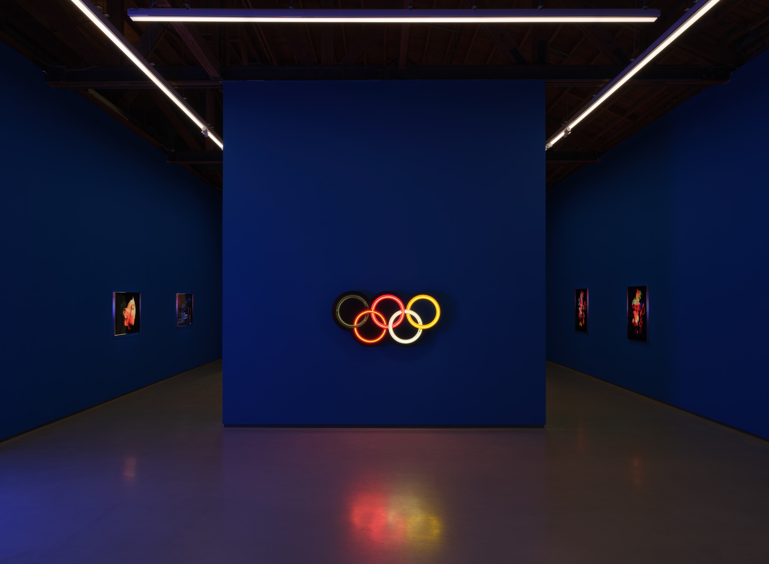 Installation view of&nbsp;Awol Erizku: Moon, Turn the Flames&hellip;Gently Gently Away at Sean Kelly, Los Angeles, May 16 &ndash; July 3, 2025, Photography: Brica Wilcox, Courtesy: Sean Kelly, New York/Los Angeles