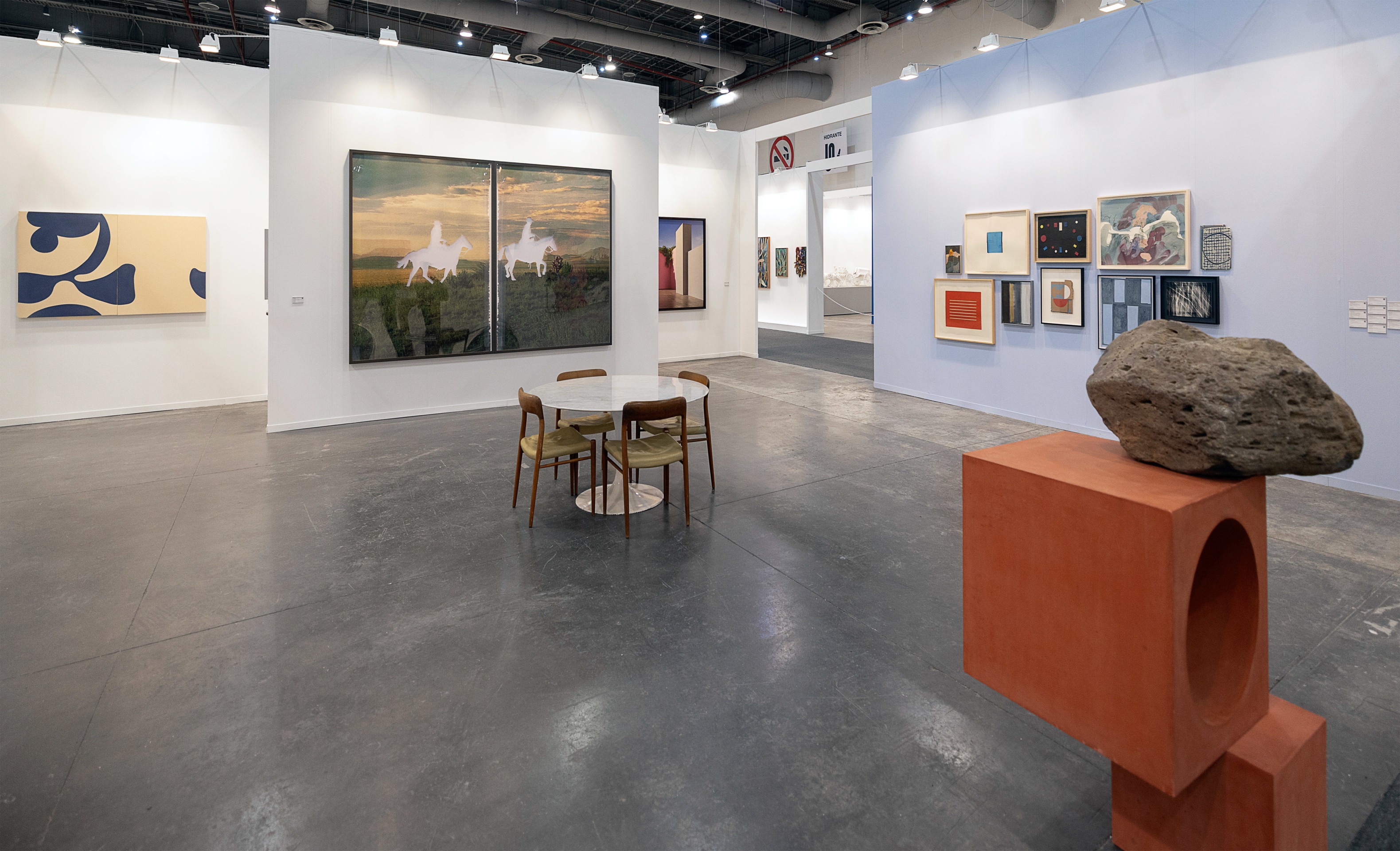 Sean Kelly at Zona Maco 2024, February 7 - 11, 2024, Mexico City, MX, Centro Citibanamex, Booth 111, Photo: Mauricio Aguilar, Courtesy: Sean Kelly New York/Los Angeles