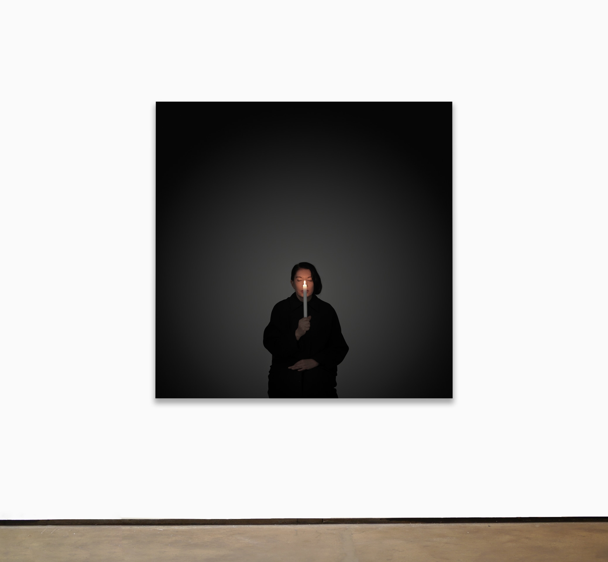 Marina Abramović, Artist Portrait with a Candle, 2012