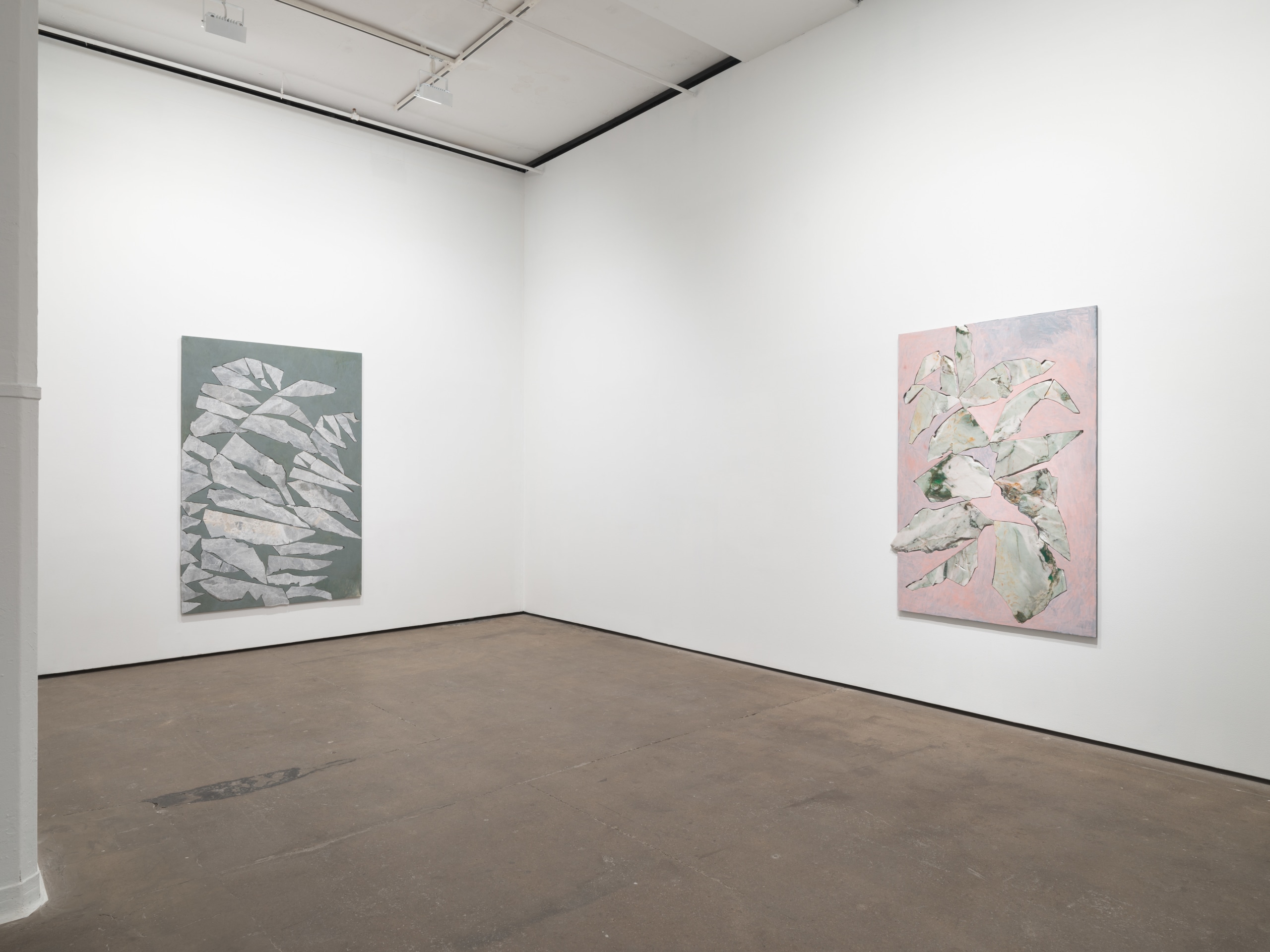 Installation view of&nbsp;Sam Moyer: Subject to change at Sean Kelly, New York, May 2 &ndash; June 14, 2025, Photography: JSP Art Photography, Courtesy: Sean Kelly, New York/Los Angeles