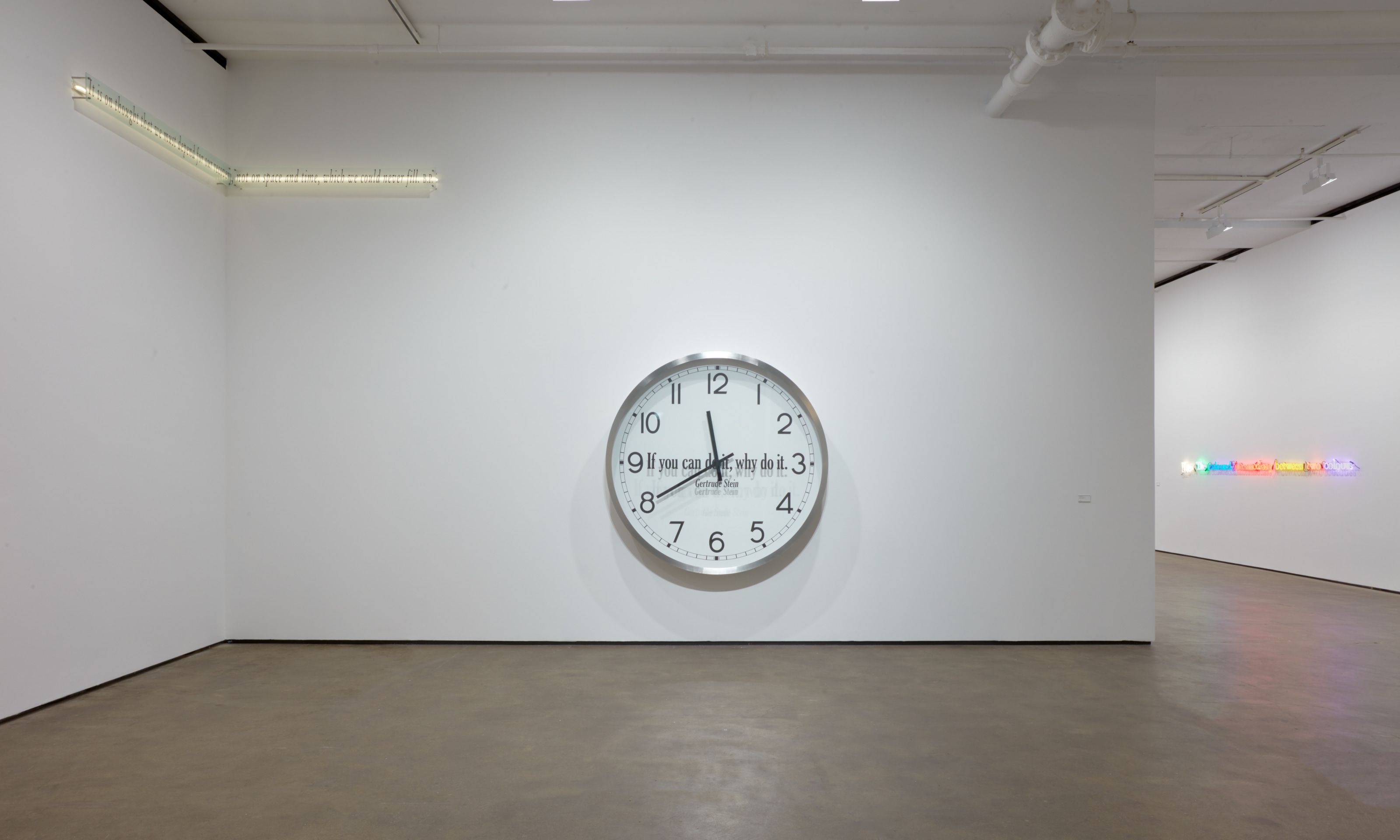 Installation view of&nbsp;Joseph Kosuth: Future Memory at Sean Kelly, New York, March 7 &ndash; April 18, 2025, Photography: Jason Wyche, Courtesy: Sean Kelly, New York/Los Angeles