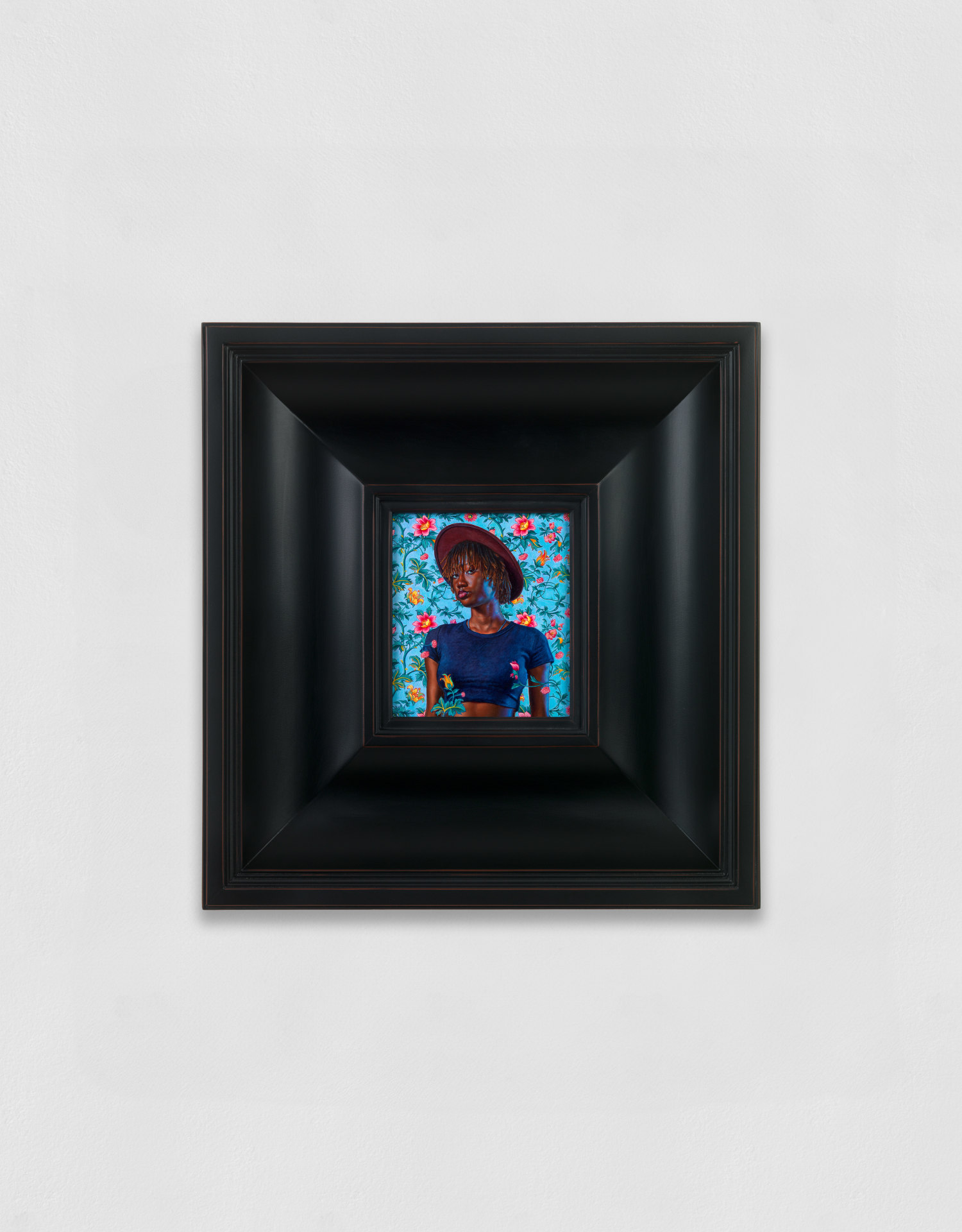 Kehinde Wiley, Portrait of Okedairo Oluwafisayo Adenike, 2024