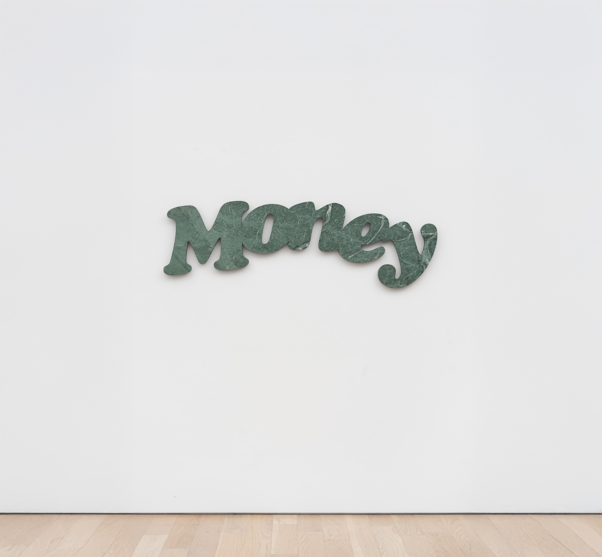 Sadie Barnette, Money Green, 2025