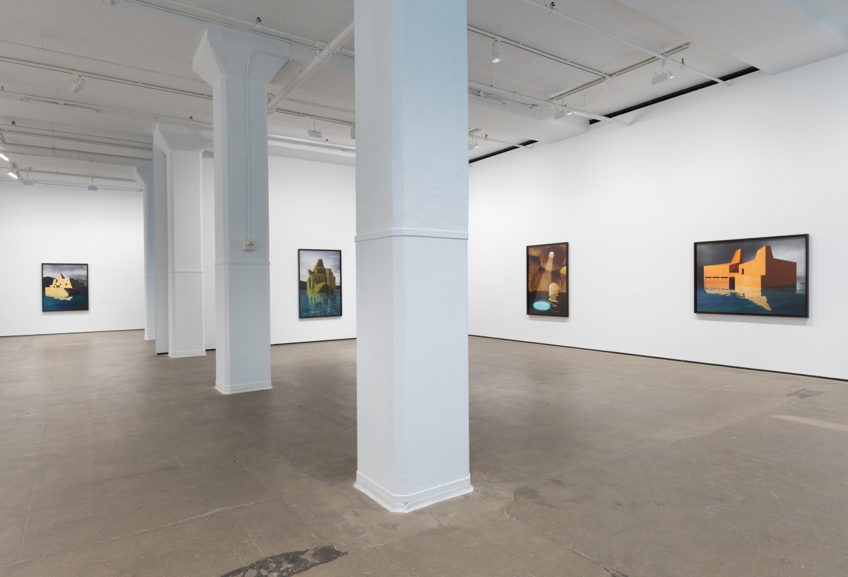 Installation view of James Casebere: Seeds of Time at Sean Kelly, New York, June 27 &ndash; August 2, 2024, Photography: Adam Reich, Courtesy: Sean Kelly, New York/Los Angeles