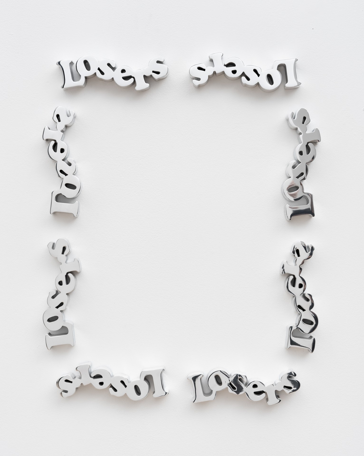 Sadie Barnette, Square Losers, 2025