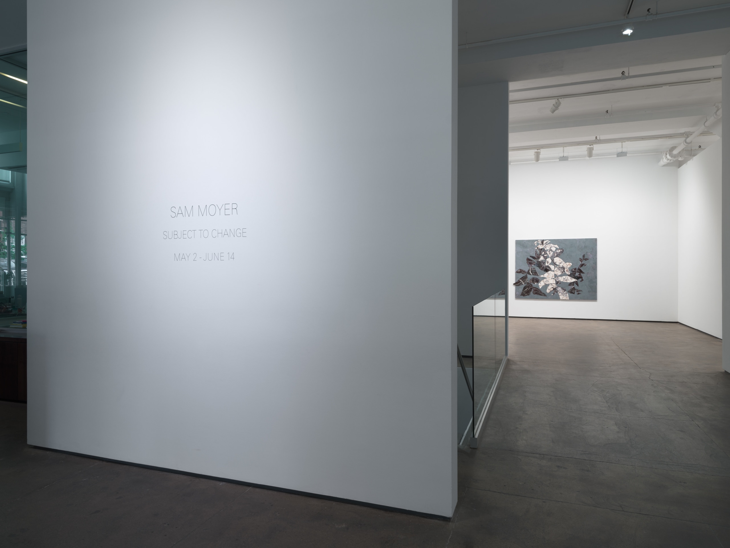 Installation view of&nbsp;Sam Moyer: Subject to change at Sean Kelly, New York, May 2 &ndash; June 14, 2025, Photography: JSP Art Photography, Courtesy: Sean Kelly, New York/Los Angeles