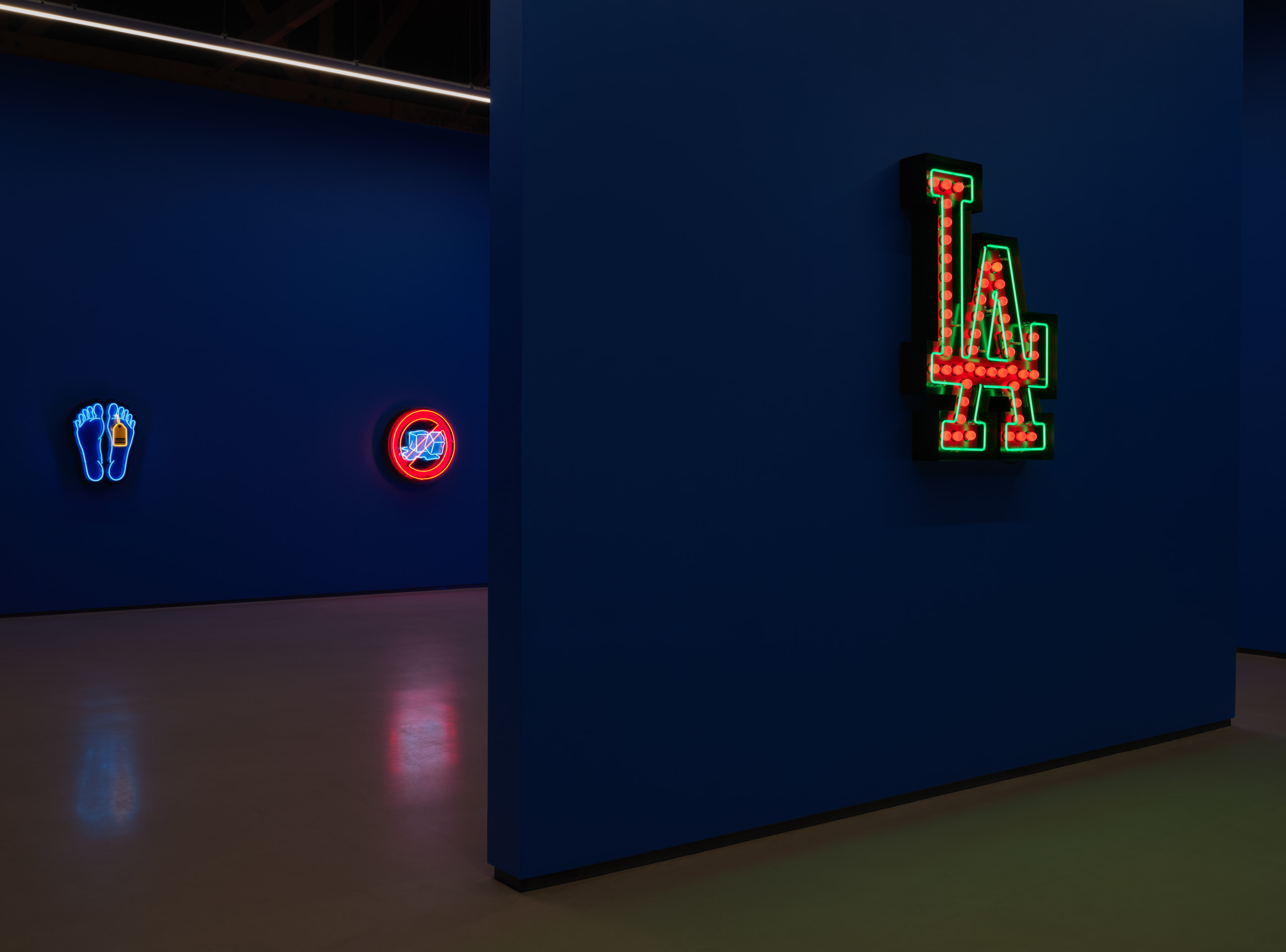 Installation view of&nbsp;Awol Erizku: Moon, Turn the Flames&hellip;Gently Gently Away at Sean Kelly, Los Angeles, May 16 &ndash; July 3, 2025, Photography: Brica Wilcox, Courtesy: Sean Kelly, New York/Los Angeles