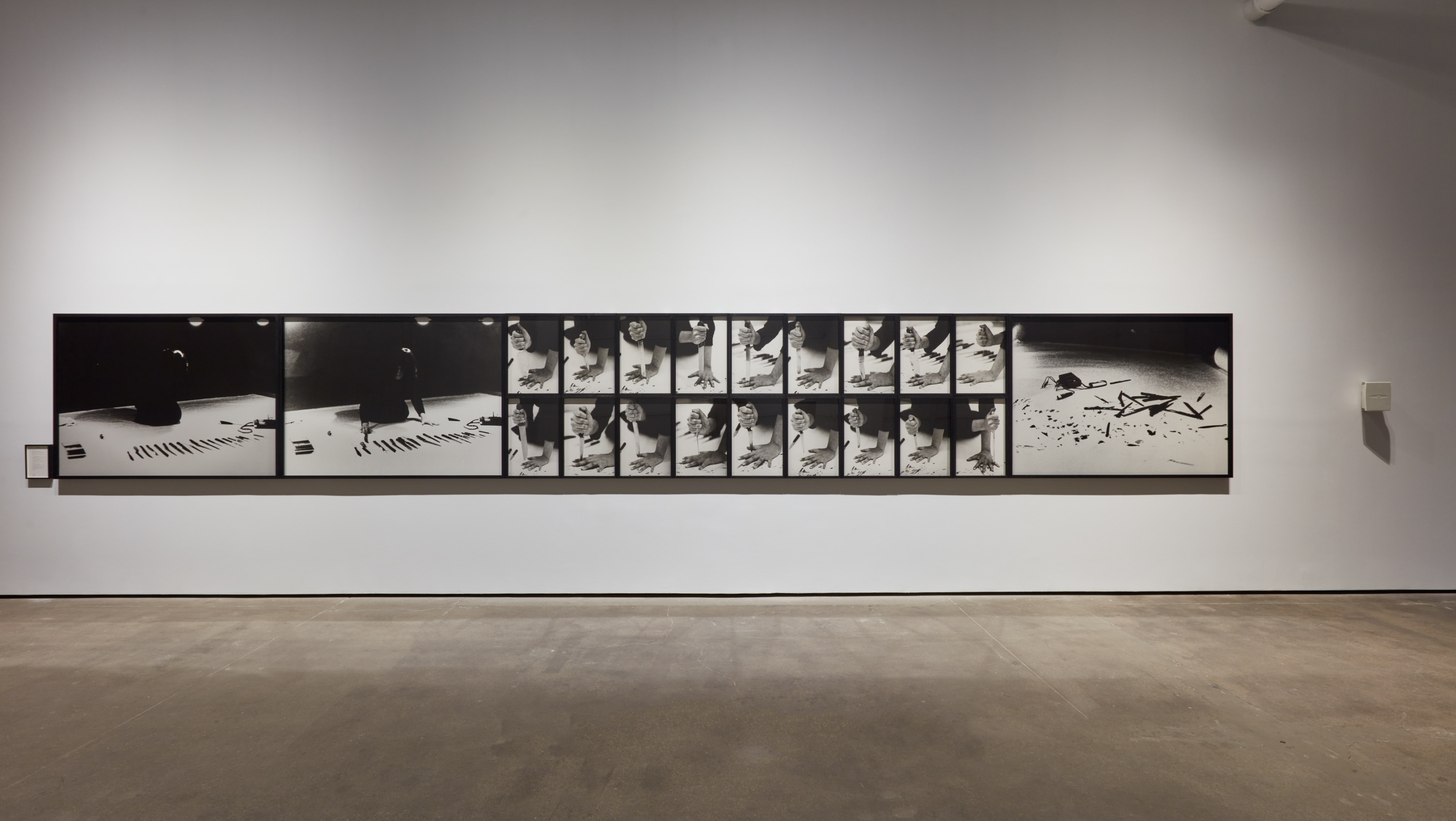 Installation view of Marina Abramović: Performative at Sean Kelly, New York, March 4 – April 16, 2022,