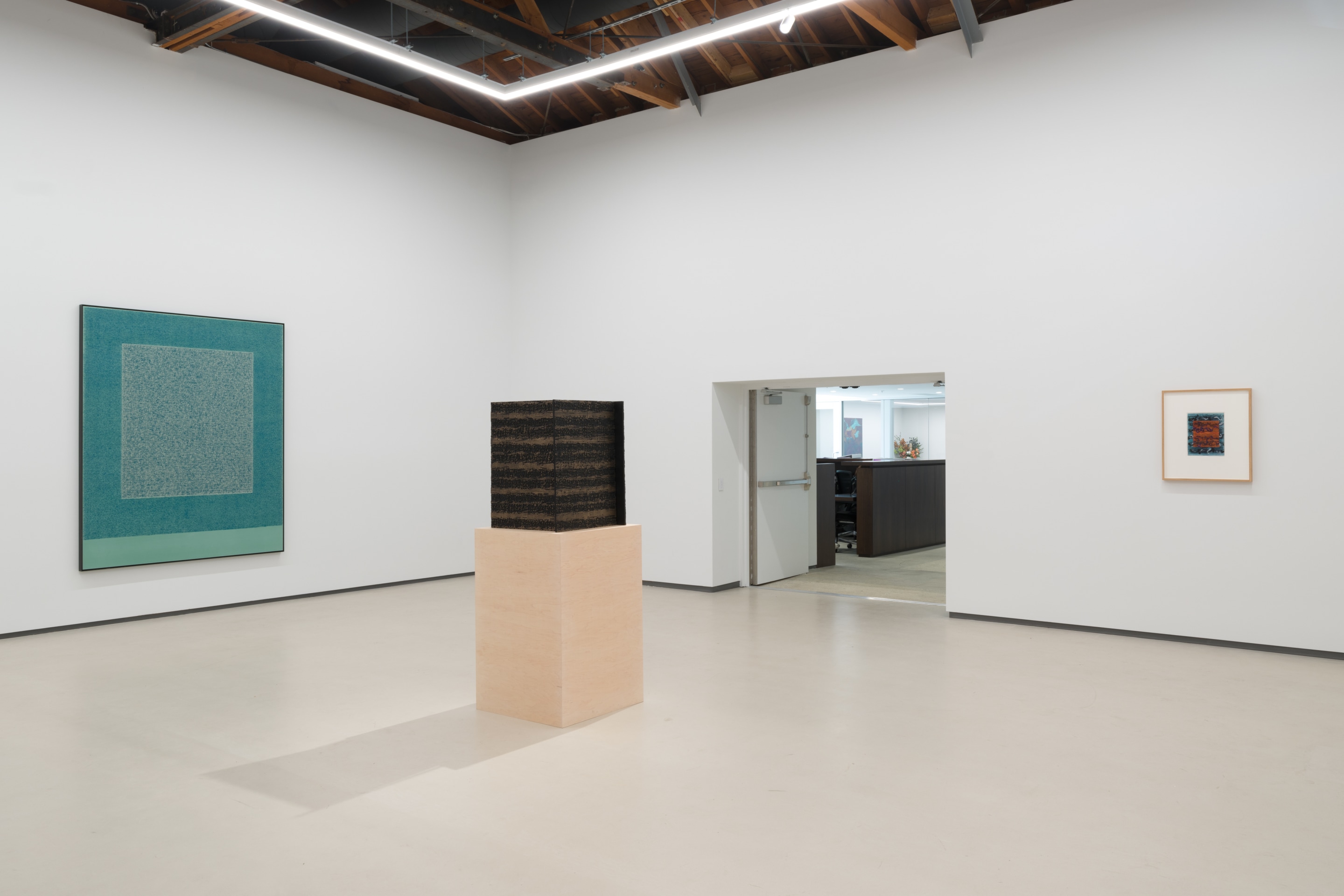 Installation view of Idris Khan: The Pattern of Landscape at Sean Kelly, Los Angeles, September 17 - November 5, 2022, Photography: Jeff McLane, Courtesy: Sean Kelly