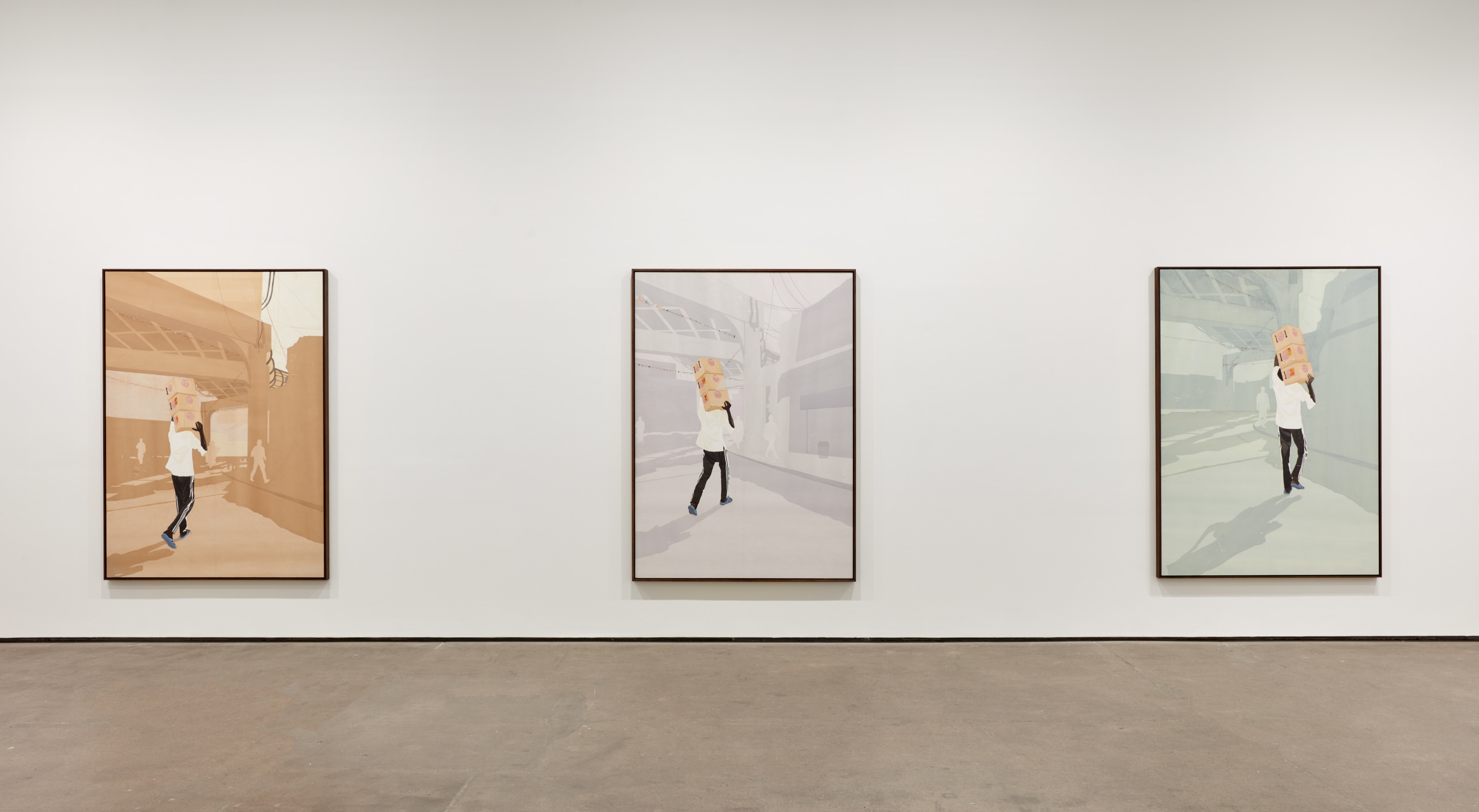 Installation view of Hugo McCloud: As For Now at Sean Kelly, New York, May 11 &ndash; June 22, 2024, Photography: Jason Wyche, Courtesy: Sean Kelly, New York/Los Angeles
