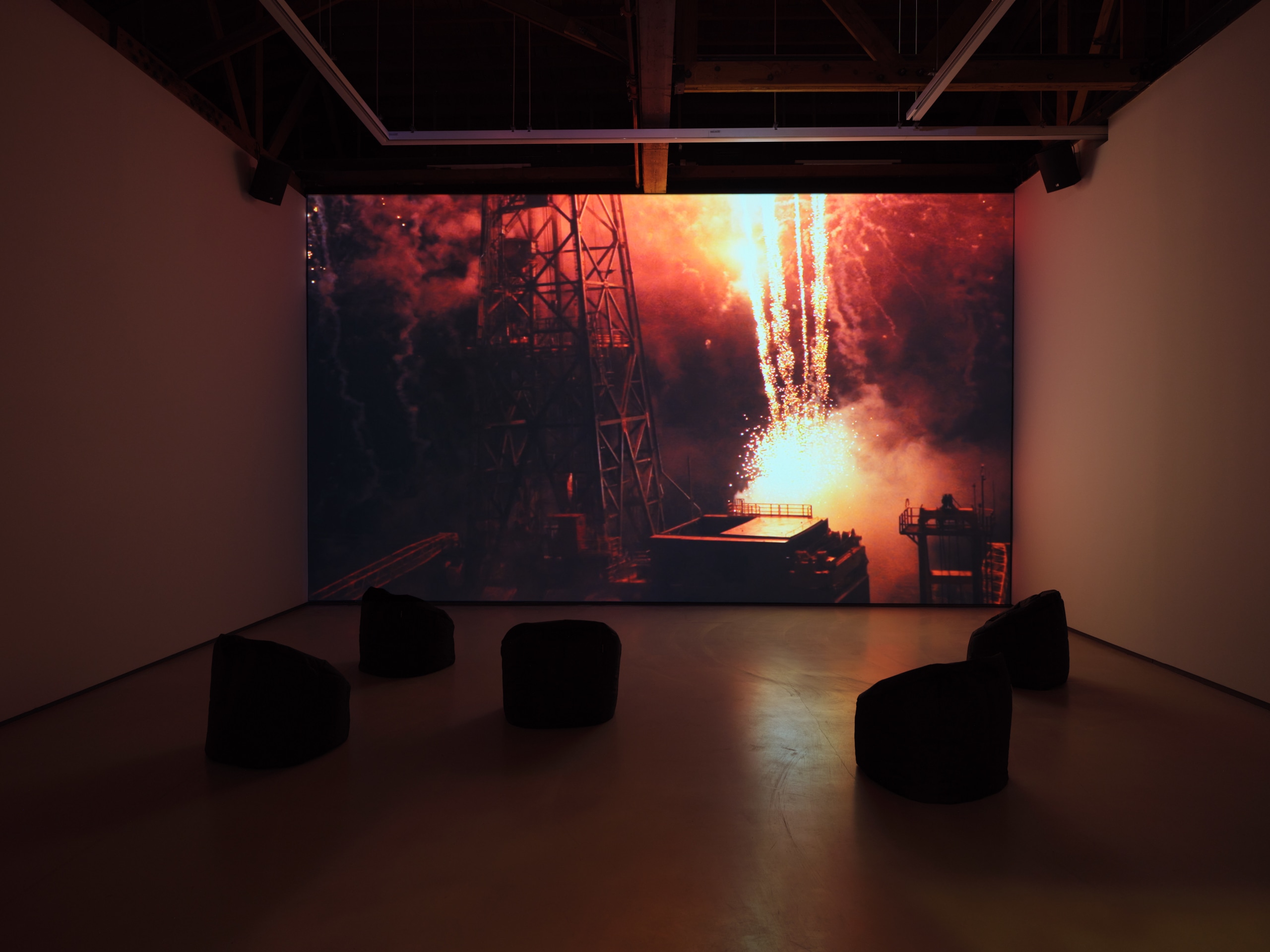 Installation view of Julian Charri&egrave;re: Buried Sunshine at Sean Kelly, Los Angeles, September 14&ndash;November 4, 2023, Photography: Brica Wilcox, Courtesy: Sean Kelly