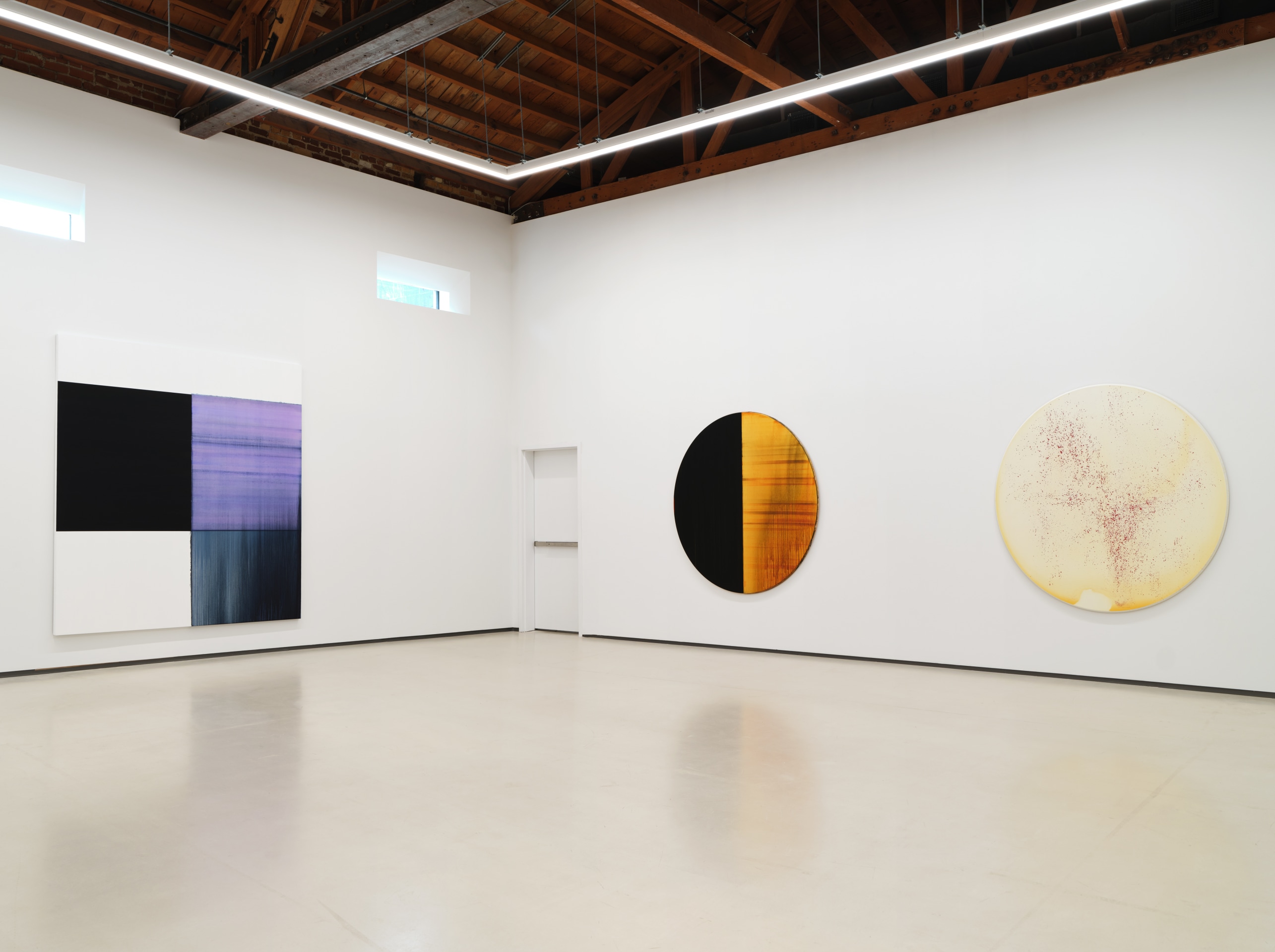 Installation view of Callum Innes: Turn at Sean Kelly, Los Angeles, March 16 &ndash; May 4, 2024, Photography: Brica Wilcox, Courtesy: Sean Kelly New York/Los Angeles