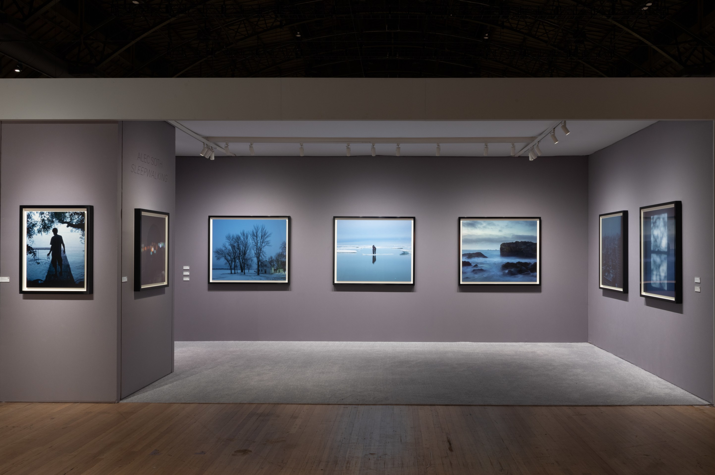 Sean Kelly at ADAA: The Art Show 2023, Alec Soth Solo Presentation: SLEEPWALKING, November 2–5, 2023, Booth B16, Park Avenue Armory, Photo: Adam Reich, Courtesy: Sean Kelly, New York/Los Angeles