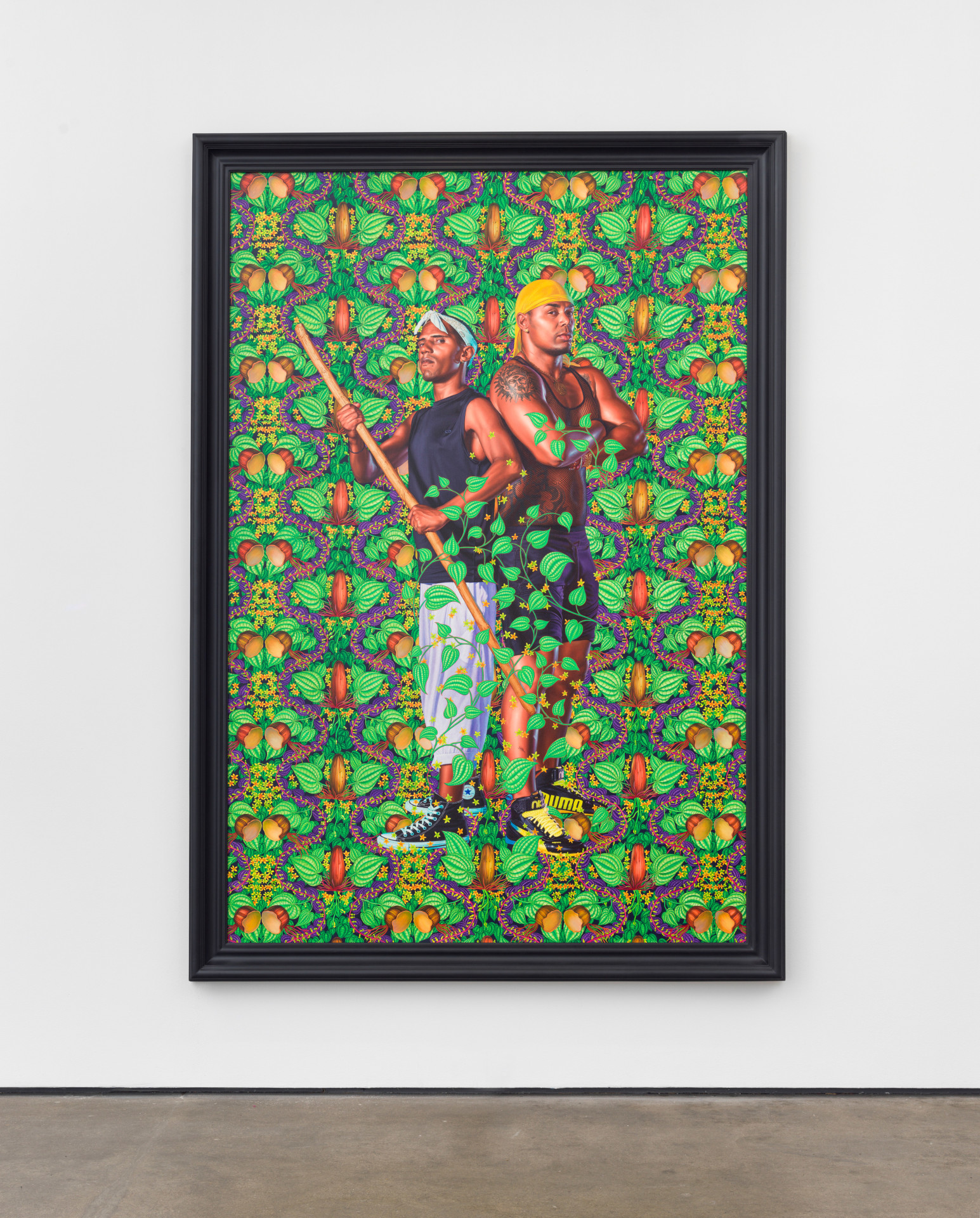 Kehinde Wiley, Portrait of Juan Cabrera Pulido &amp;amp; Emilio Hernandez Gonzalez, 2023