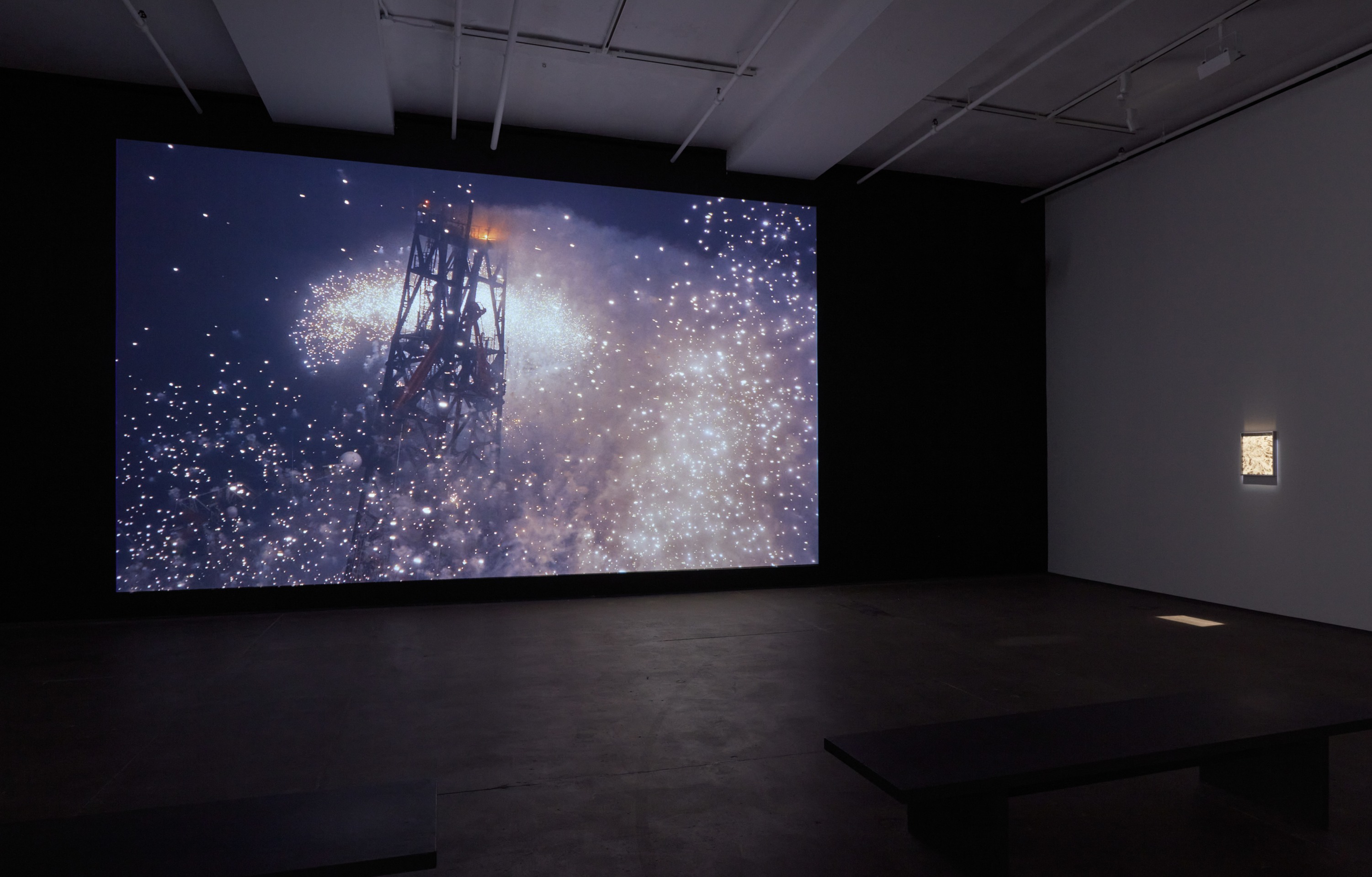 Installation view of Julian Charri&egrave;re: Buried Sunshine at Sean Kelly, New York, January 12 &ndash; March 2, 2024, Photography: Jason Wyche, Courtesy: Sean Kelly