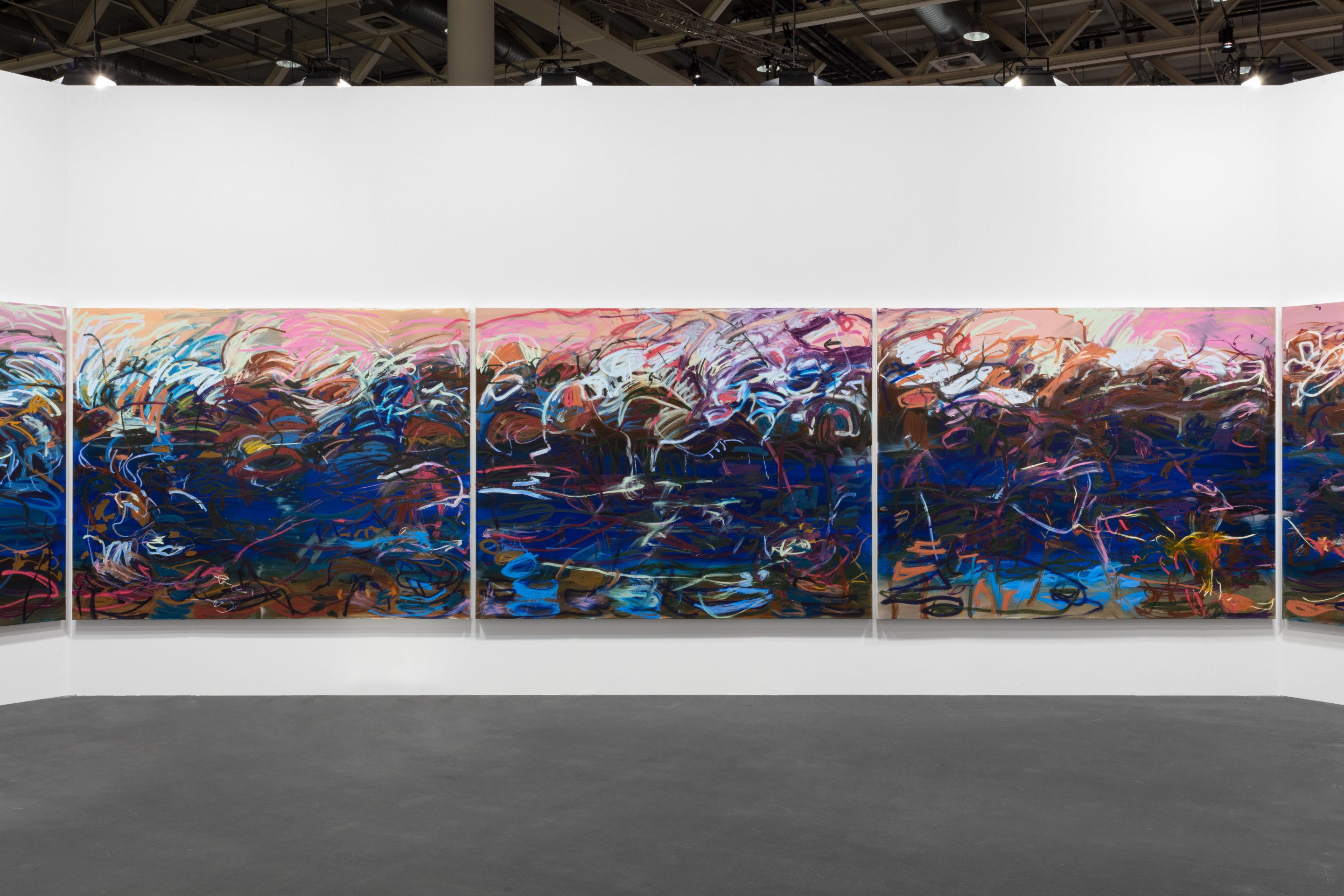 Janaina Tsch&auml;pe, To cover the earth with a new mist, 2024 presented by Sean Kelly and Fortes D&rsquo;Aloia &amp;amp; Gabriel at Art Basel Unlimited 2024, U49, June 10&ndash;16. 2024. &copy; Janaina Tsch&auml;pe, Photo: Sebastiano Pellion di Persano, Courtesy: the artist, Sean Kelly, New York/Los Angeles, and Fortes D&rsquo;Aloia &amp;amp; Gabriel.