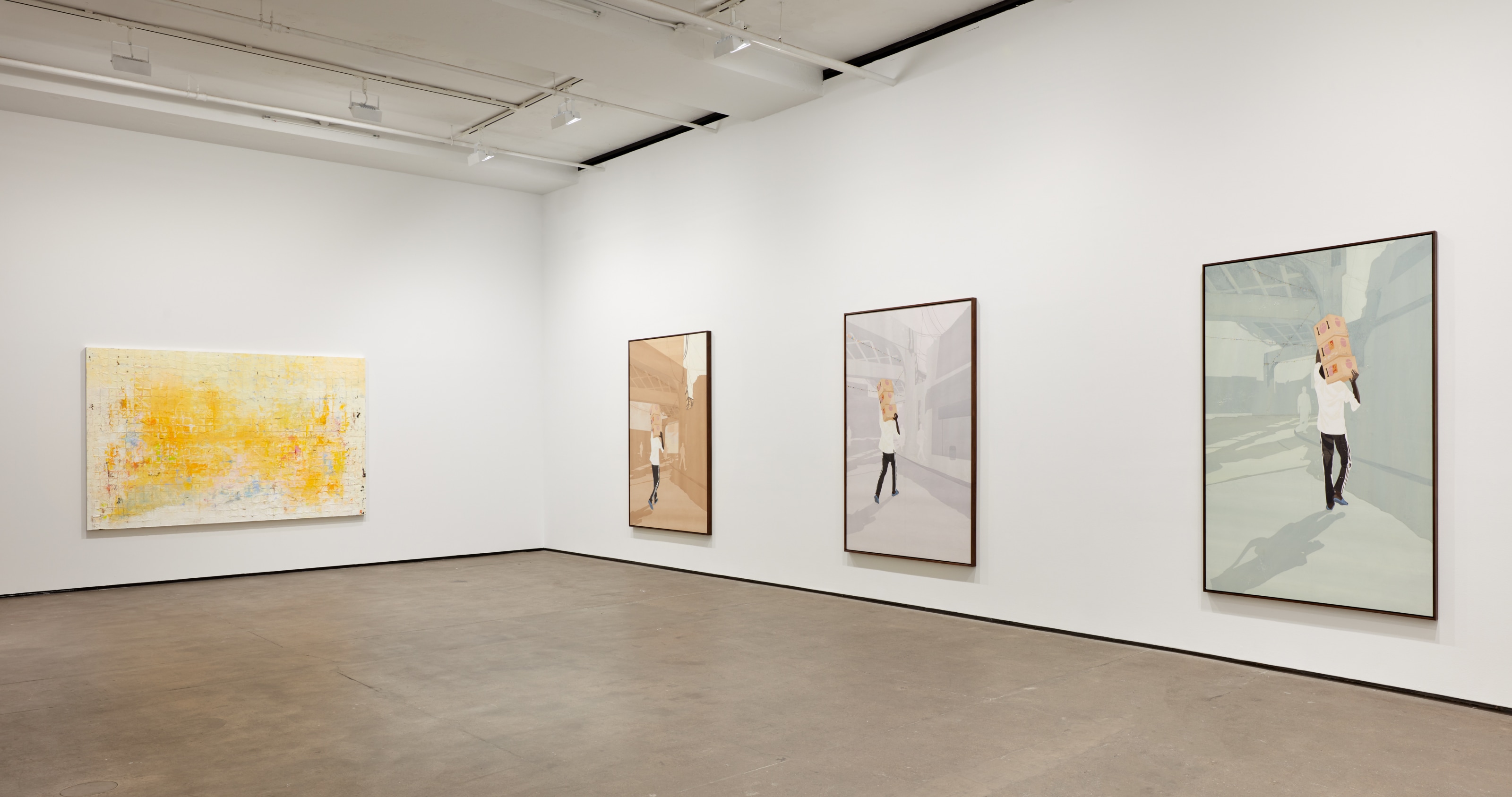 Installation view of Hugo McCloud: As For Now at Sean Kelly, New York, May 11 &ndash; June 22, 2024, Photography: Jason Wyche, Courtesy: Sean Kelly, New York/Los Angeles