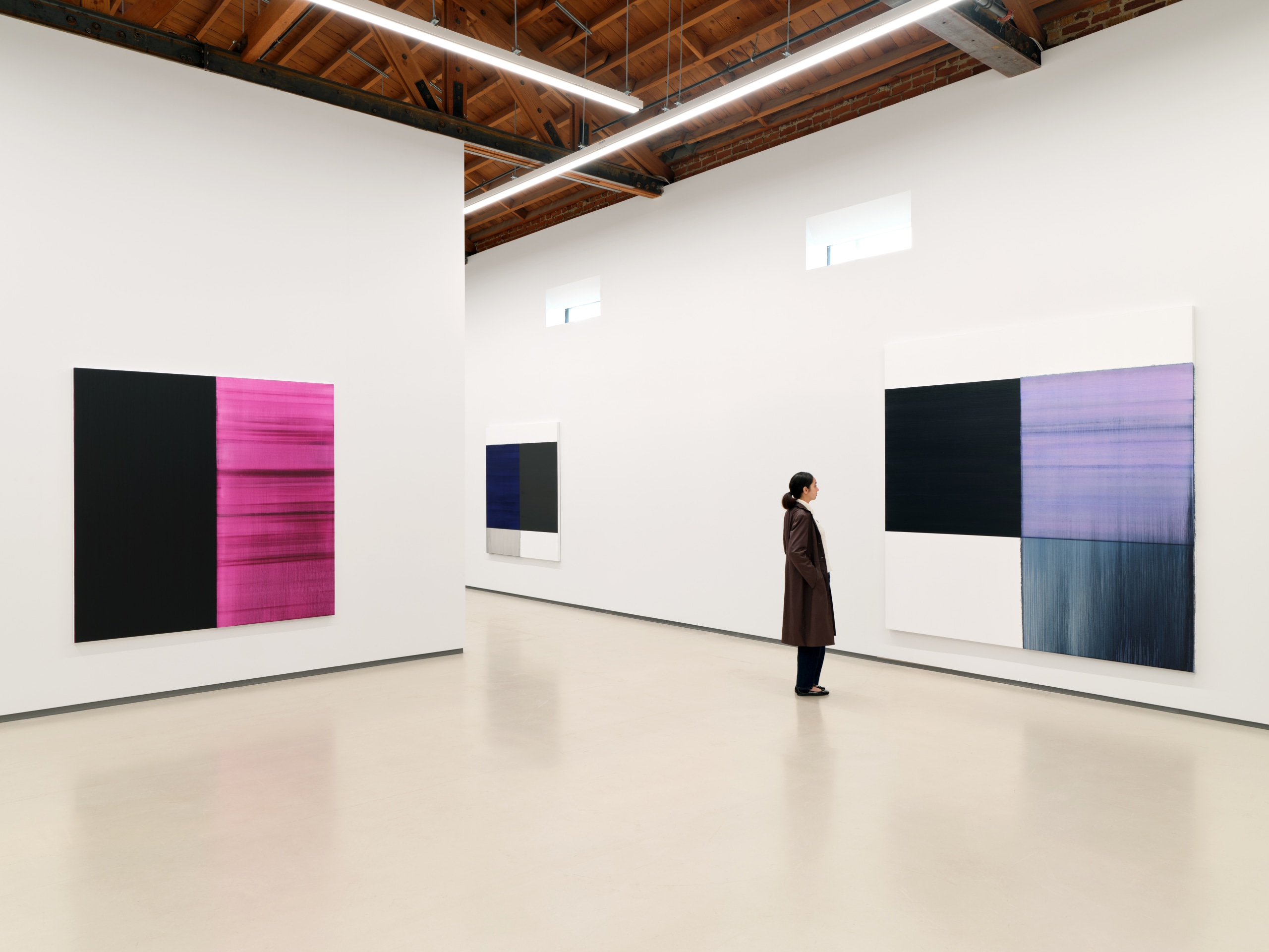 Installation view of Callum Innes: Turn at Sean Kelly, Los Angeles, March 16 &ndash; May 4, 2024, Photography: Brica Wilcox, Courtesy: Sean Kelly New York/Los Angeles