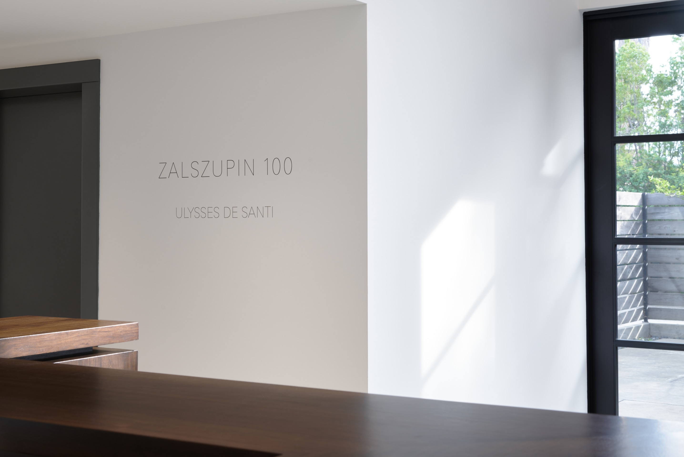 Installation view of Zalszupin 100 in Collaboration with Ulysses de Santi at Sean Kelly, Los Angeles, November 19, 2022 - January 7, 2023, Photo: Brica Wilcox, Courtesy: Sean Kelly and Ulysses de Santi.