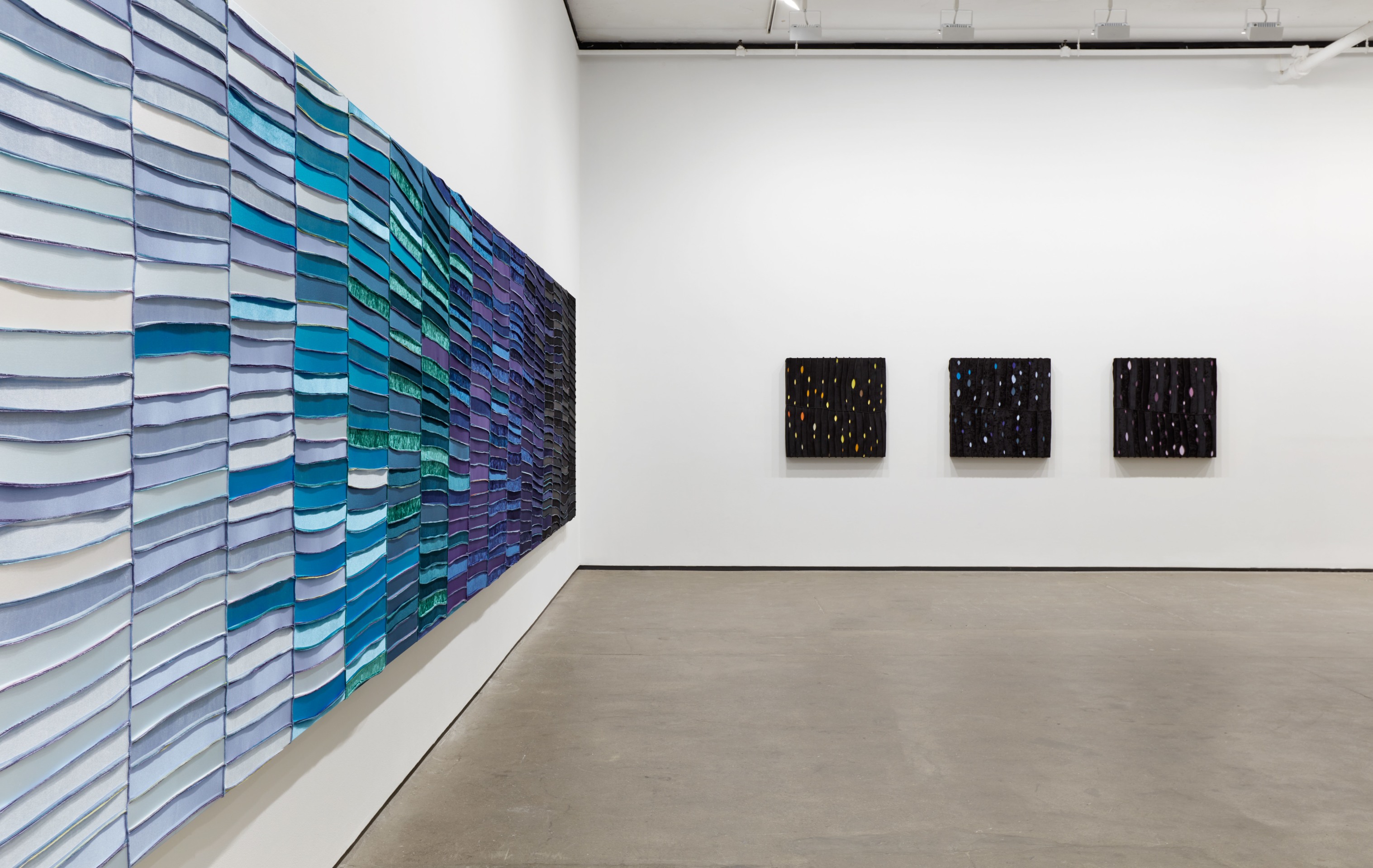 Installation view of&nbsp;Anthony Olubunmi Akinbola: Camouflage at Sean Kelly, New York, September 5 &ndash; October 18, 2025, Photography: Jason Wyche, Courtesy: Sean Kelly, New York/Los Angeles