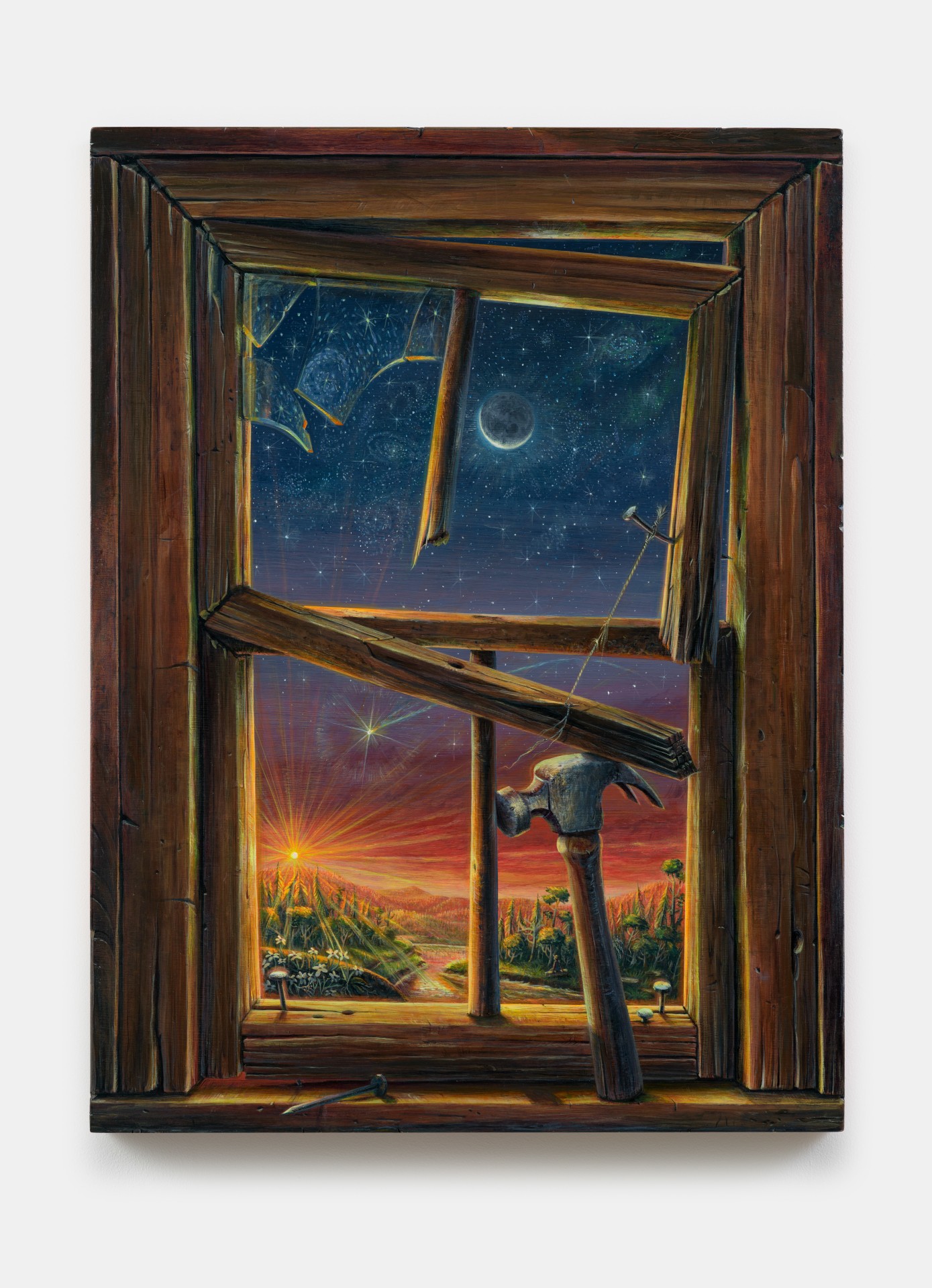 Alexander Harrison Labored Window, 2024