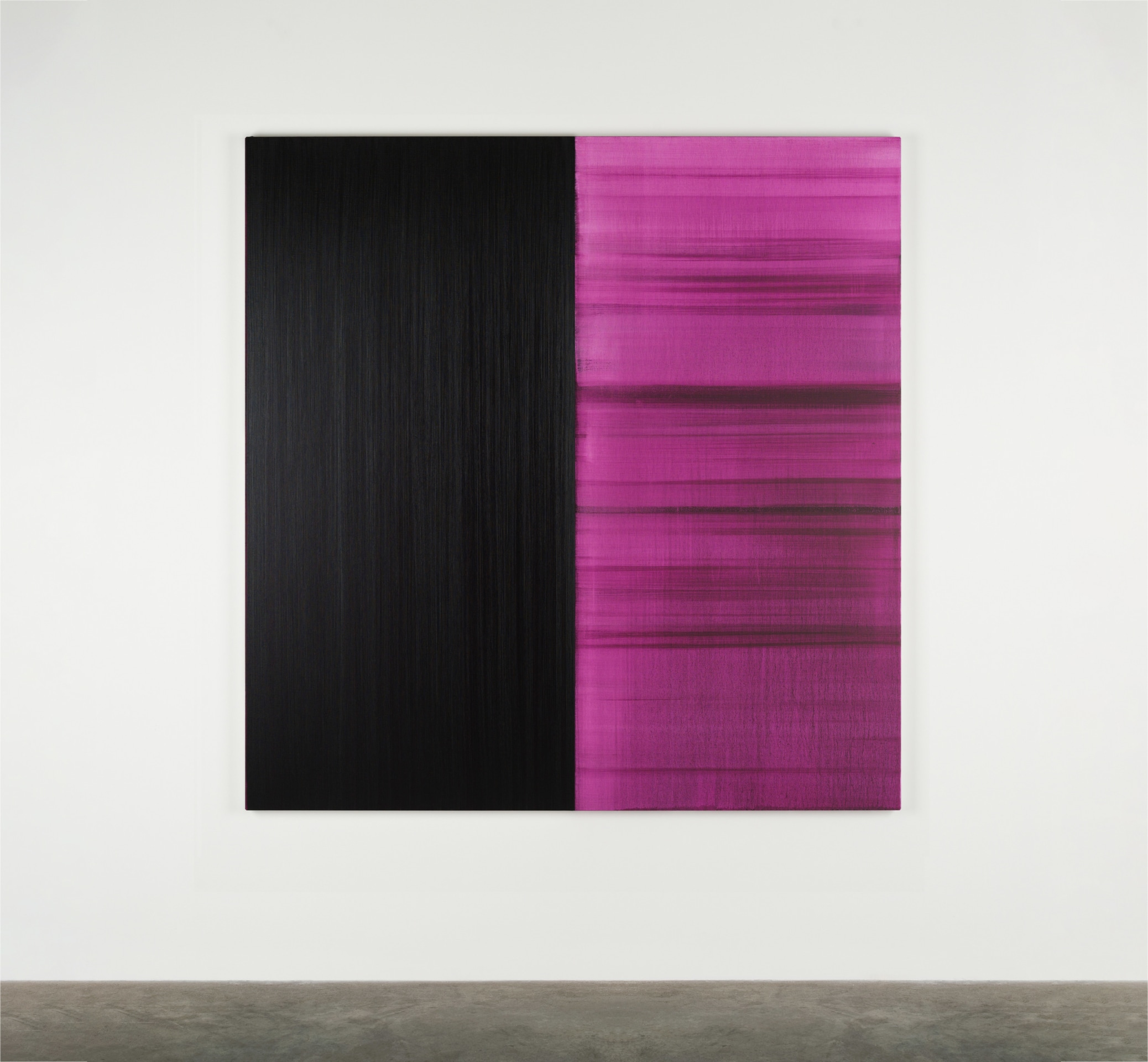 Untitled Lamp Black / Magenta, 2023