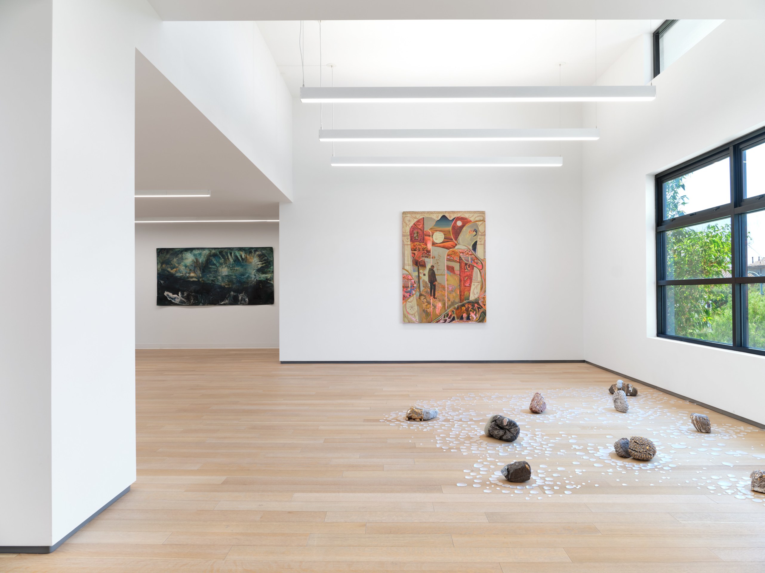 Installation view of Ground Work curated by Joey Lico at Sean Kelly, Los Angeles, July 17 &ndash; August 30, 2025, Photography: Brica Wilcox, Courtesy: Sean Kelly, New York/Los Angeles