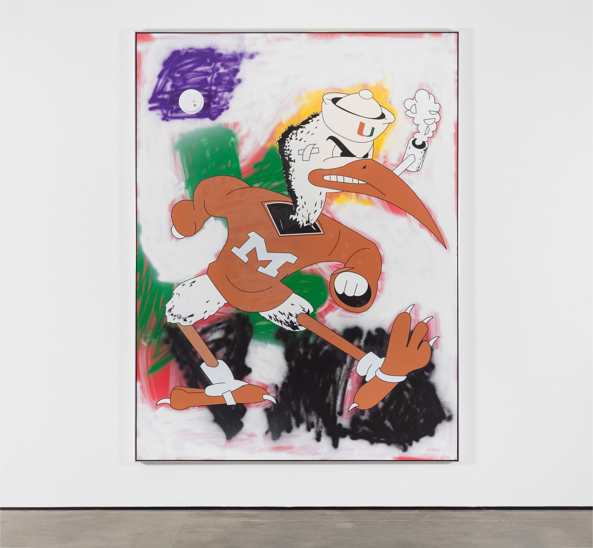 Awol Erizku, Smoke #11, 2023