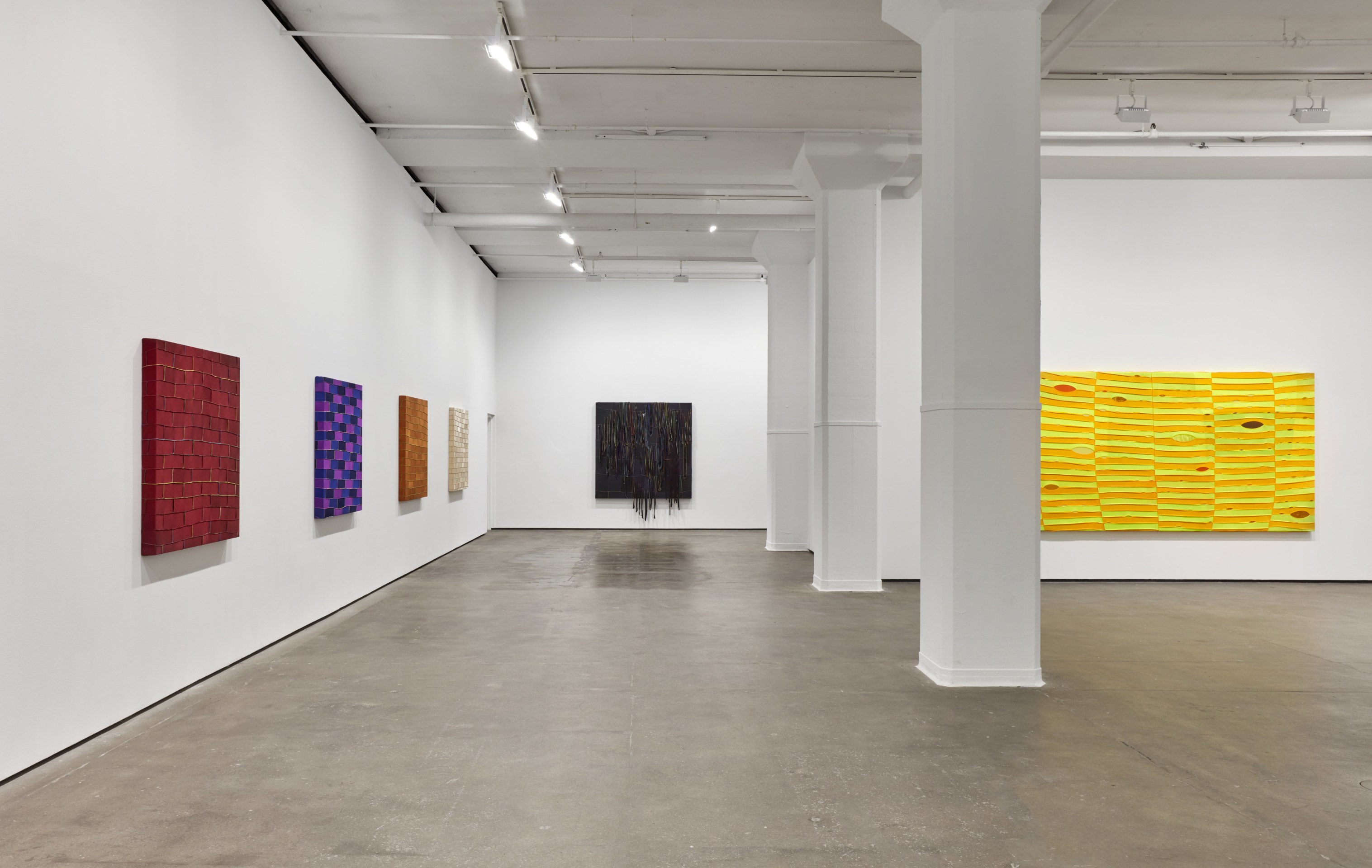 Installation view of&nbsp;Anthony Olubunmi Akinbola: Camouflage at Sean Kelly, New York, September 5 &ndash; October 18, 2025, Photography: Jason Wyche, Courtesy: Sean Kelly, New York/Los Angeles