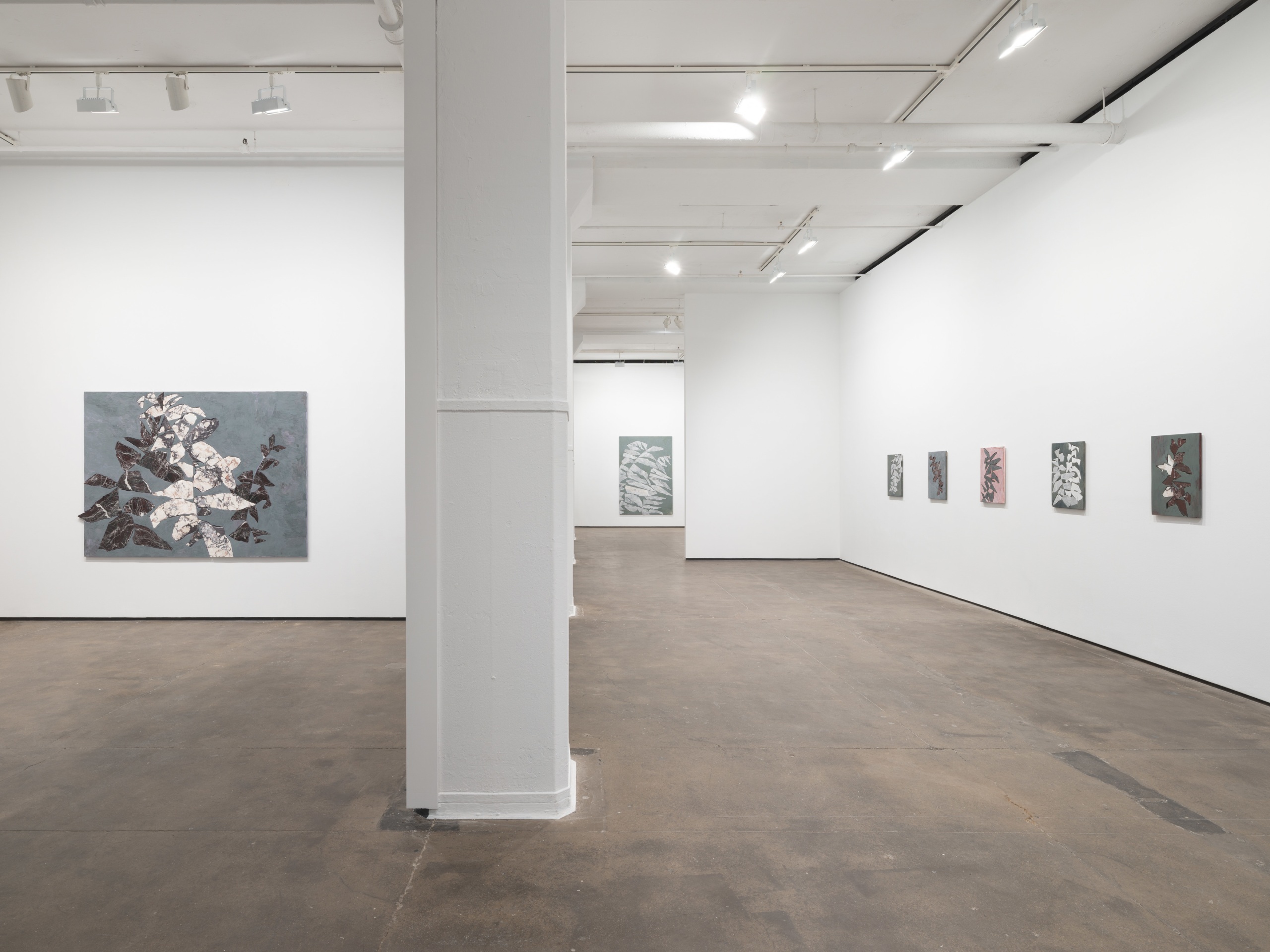 Installation view of&nbsp;Sam Moyer: Subject to change at Sean Kelly, New York, May 2 &ndash; June 14, 2025, Photography: JSP Art Photography, Courtesy: Sean Kelly, New York/Los Angeles