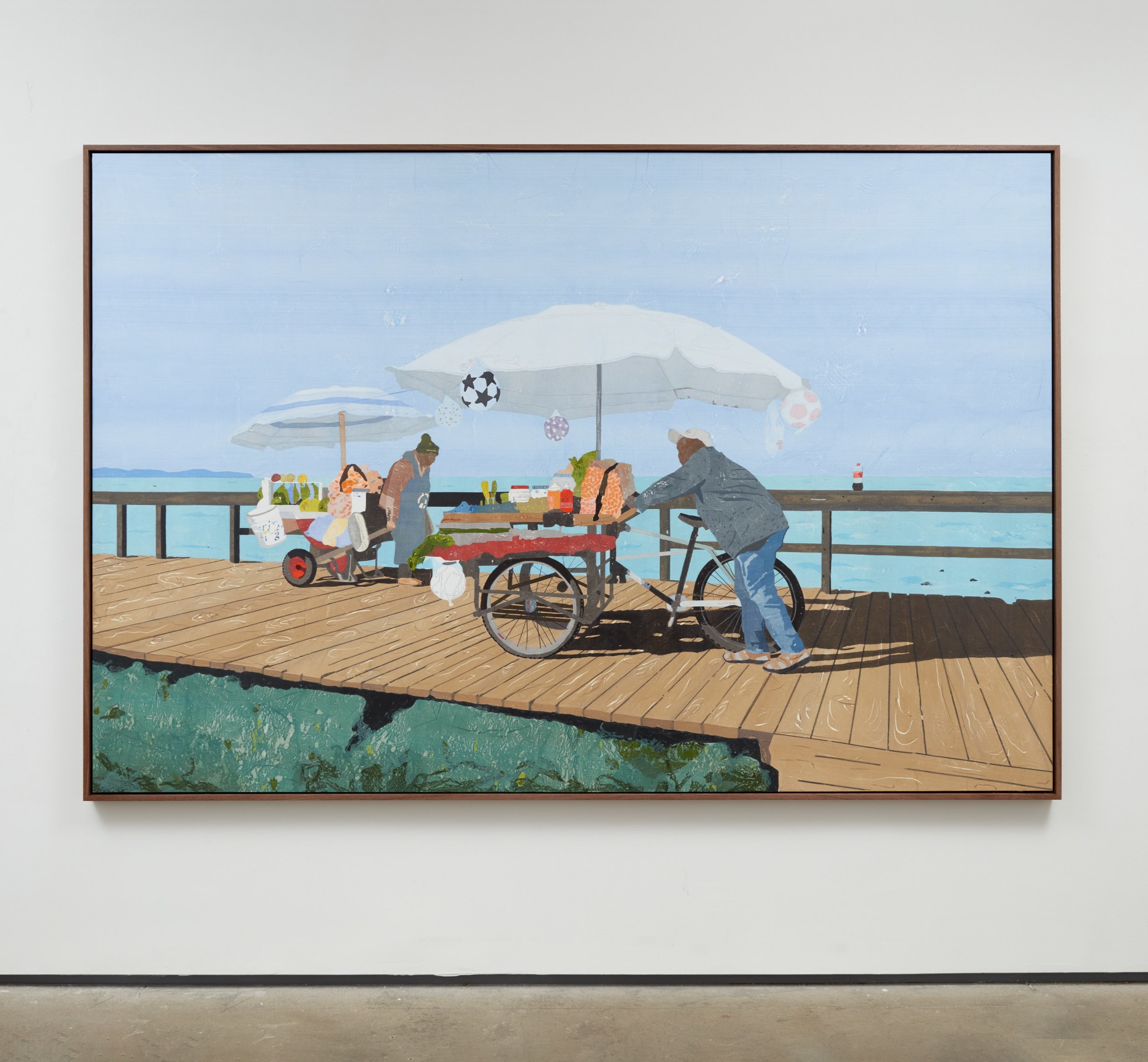 Hugo McCloud, pull and push, 2023