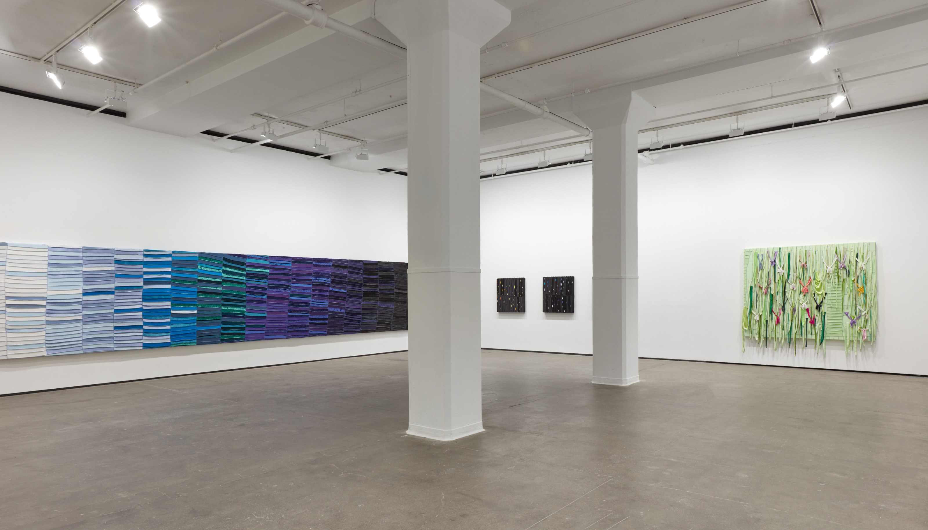 Installation view of&nbsp;Anthony Olubunmi Akinbola: Camouflage at Sean Kelly, New York, September 5 &ndash; October 18, 2025, Photography: Jason Wyche, Courtesy: Sean Kelly, New York/Los Angeles