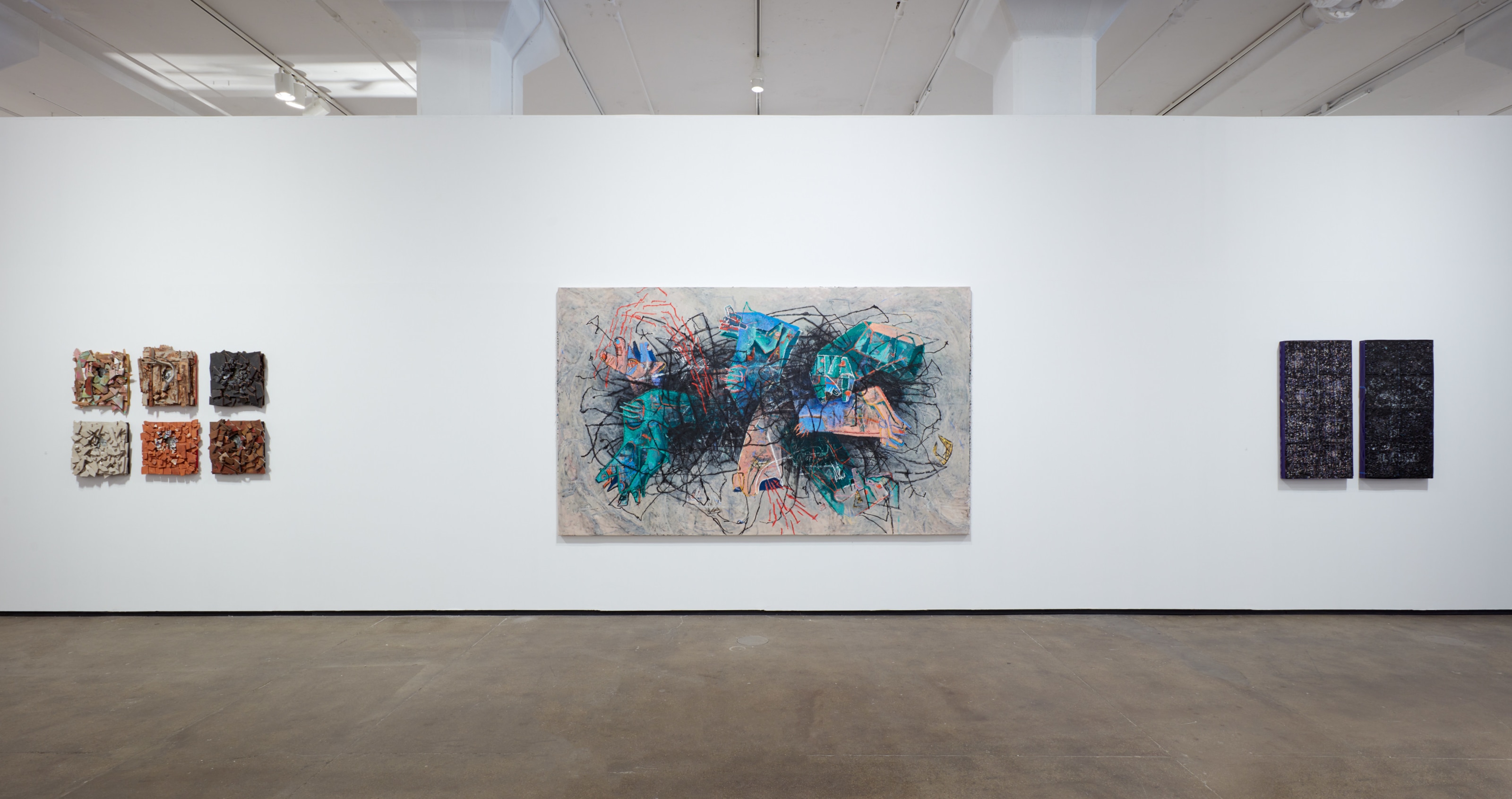  Installation view of NXTHVN: Undercurrents at Sean Kelly, New York, June 10 - August 5, 2022, Photography: Jason Wyche, New York, Courtesy: NXTHVN and Sean Kelly, New York
