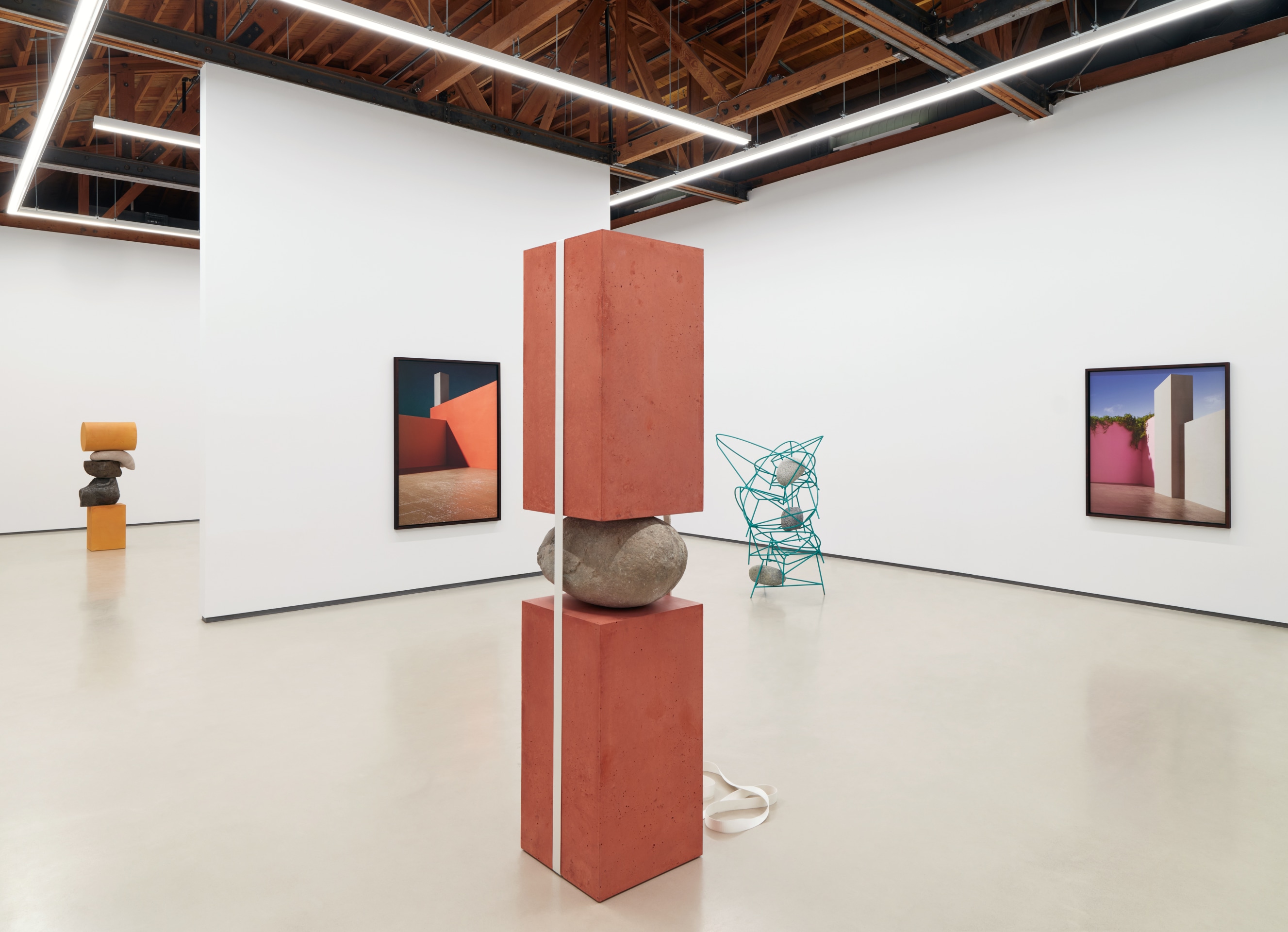 Installation view of James Casebere and Jose D&aacute;vila: The Poetic Dimension at Sean Kelly, Los Angeles, September 13 &ndash; November 1, 2025, Photography: Brica Wilcox, Courtesy: Sean Kelly, New York/Los Angeles