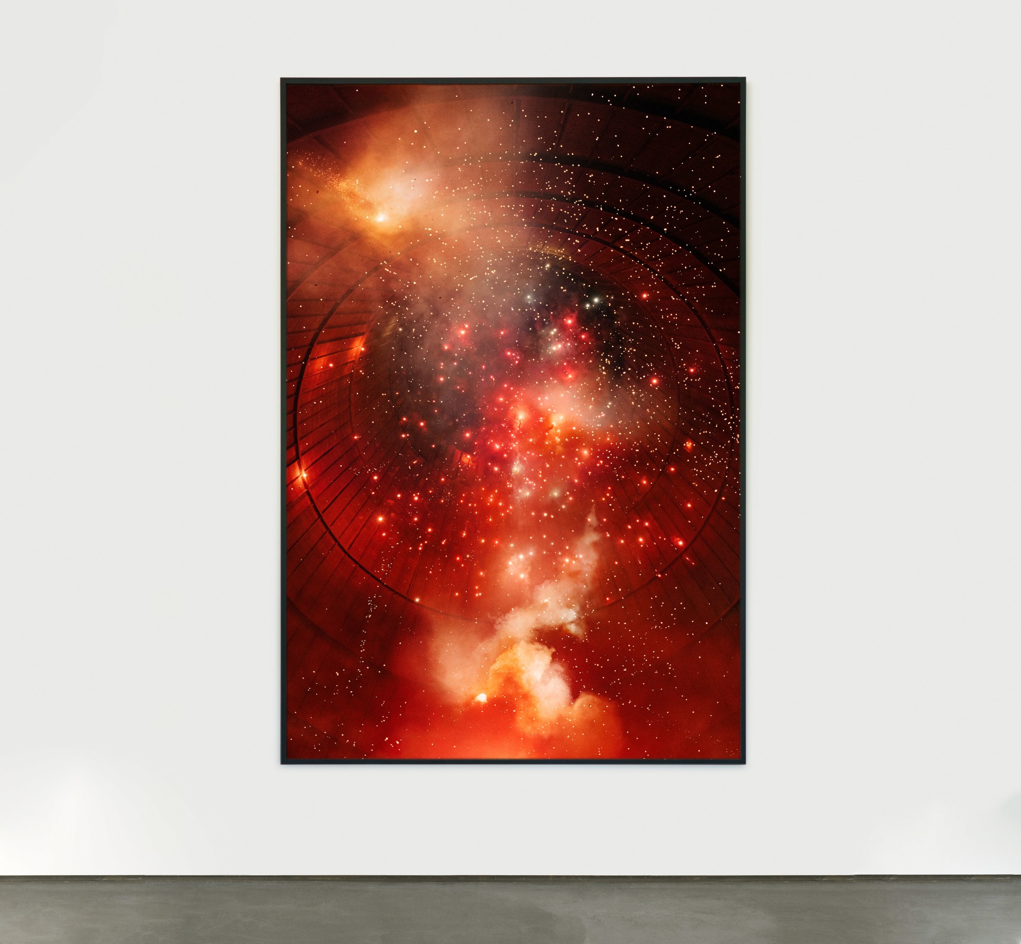 Julian Charrière, Controlled Burn | Cooling Tower B.1, 2023