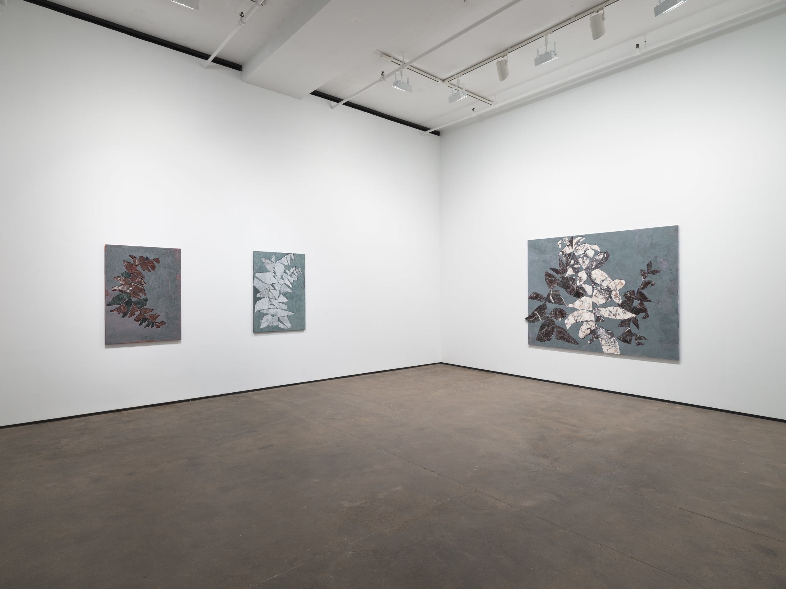 Installation view of&nbsp;Sam Moyer: Subject to change at Sean Kelly, New York, May 2 &ndash; June 14, 2025, Photography: JSP Art Photography, Courtesy: Sean Kelly, New York/Los Angeles
