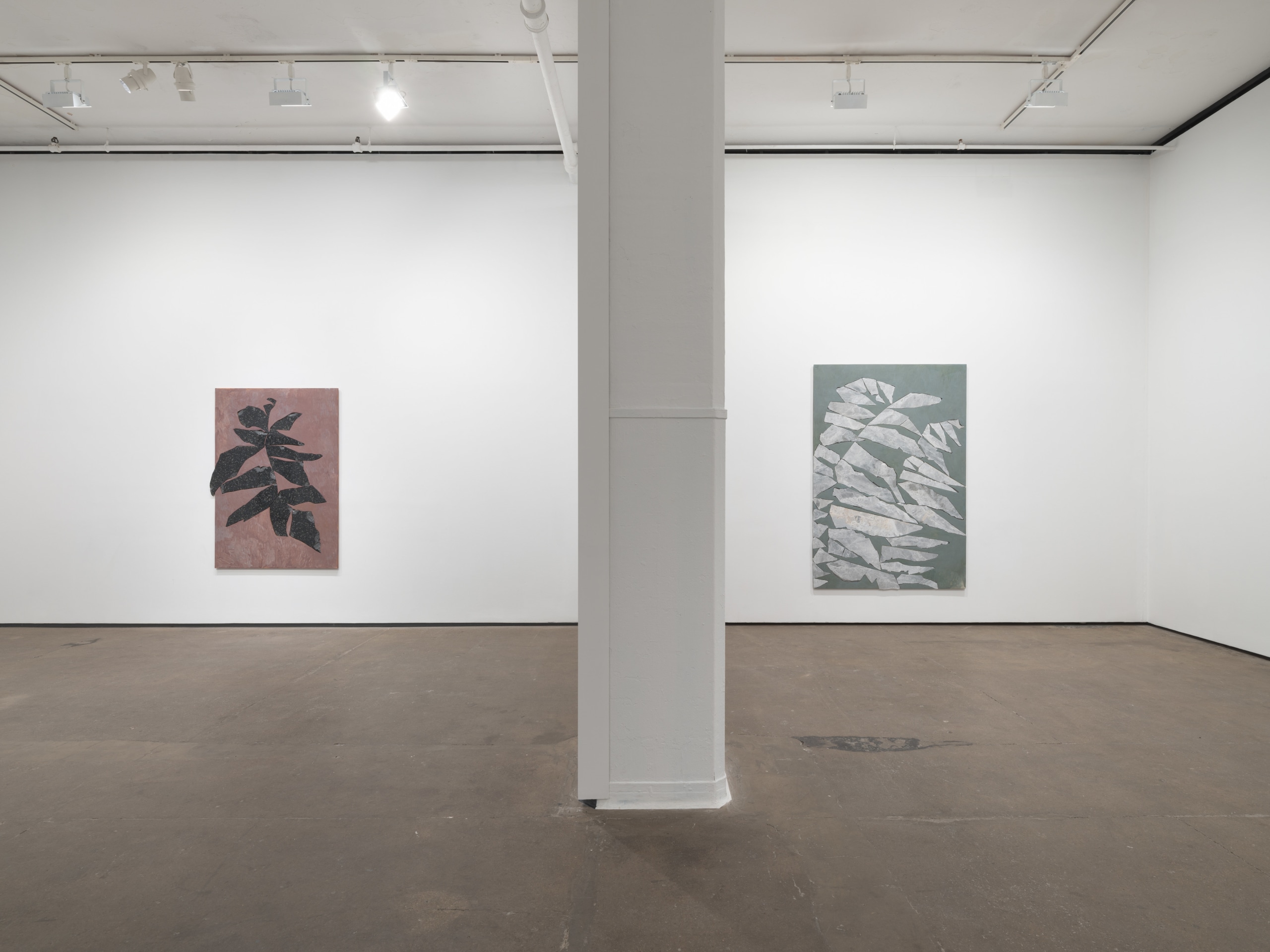 Installation view of&nbsp;Sam Moyer: Subject to change at Sean Kelly, New York, May 2 &ndash; June 14, 2025, Photography: JSP Art Photography, Courtesy: Sean Kelly, New York/Los Angeles