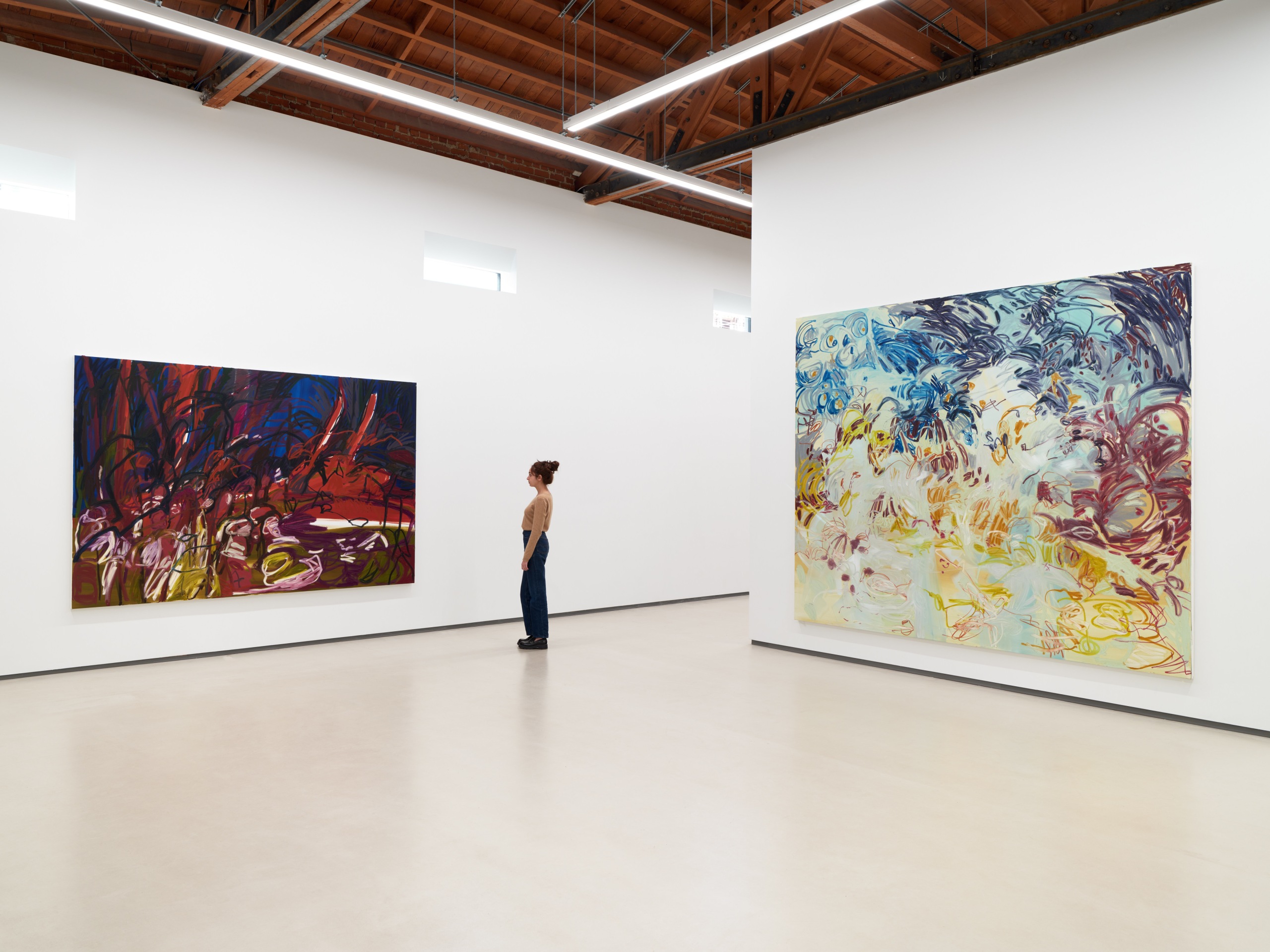 Installation view of Janaina Tsch&auml;pe: Restless Moraine at Sean Kelly, Los Angeles, January 14 - March 4, 2023, Photography: Brica Wilcox, Courtesy: Sean Kelly