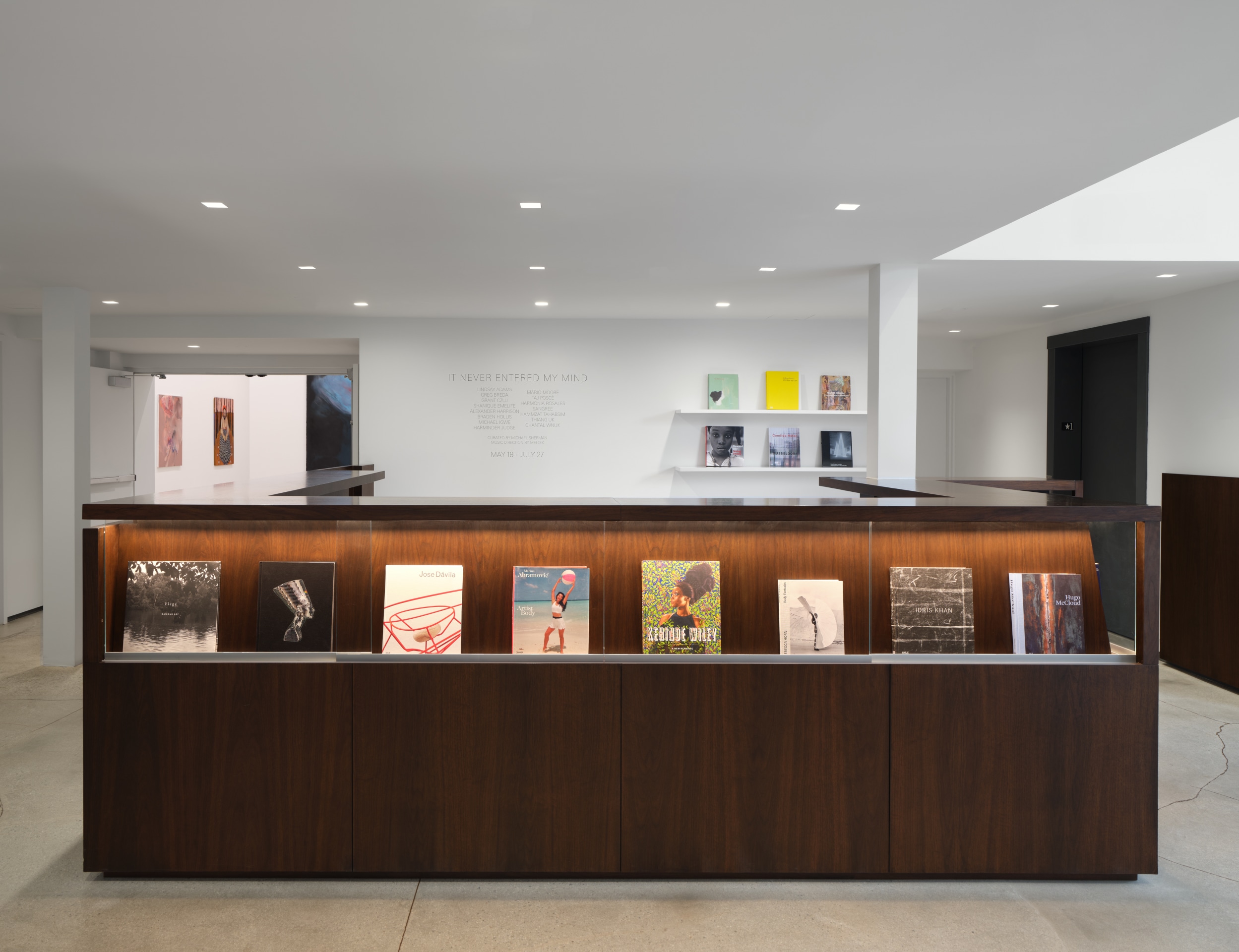 Installation view of It Never Entered My Mind curated by Michael Sherman at Sean Kelly, Los Angeles, May 18&ndash;July 27, 2024, Photography: Brica Wilcox, Courtesy: Sean Kelly, New York/Los Angeles