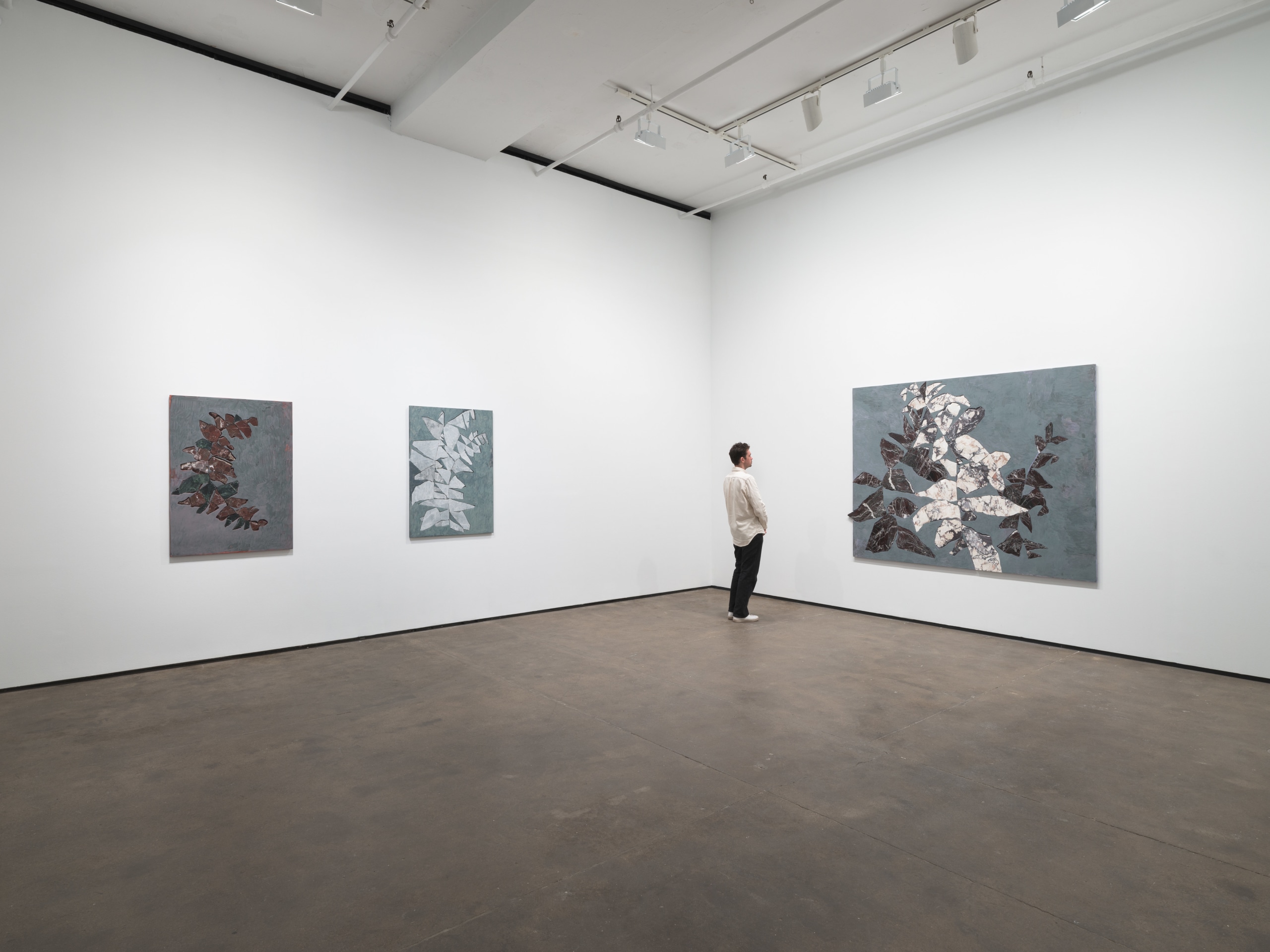 Installation view of&nbsp;Sam Moyer: Subject to change at Sean Kelly, New York, May 2 &ndash; June 14, 2025, Photography: JSP Art Photography, Courtesy: Sean Kelly, New York/Los Angeles