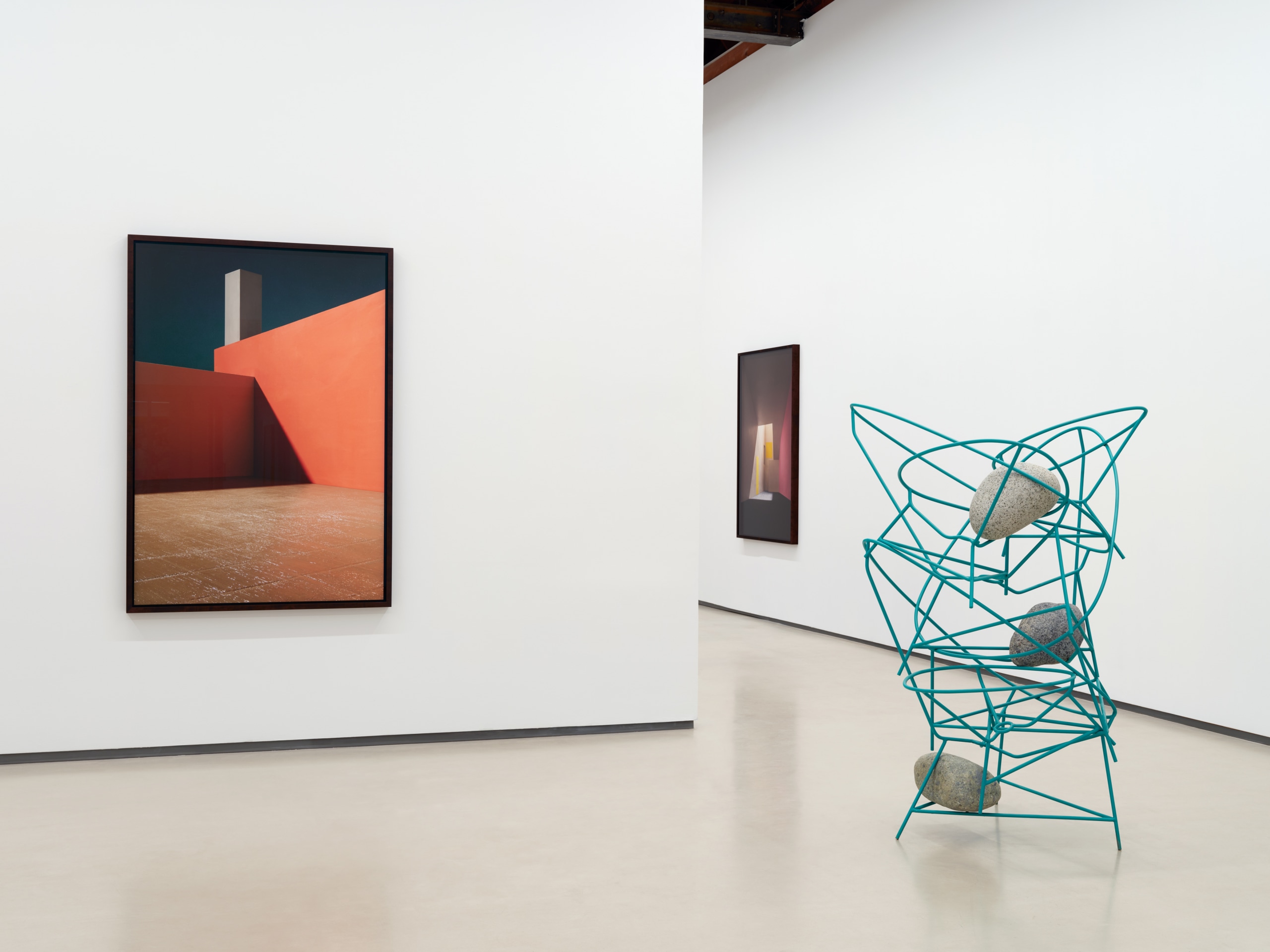Installation view of James Casebere and Jose D&aacute;vila: The Poetic Dimension at Sean Kelly, Los Angeles, September 13 &ndash; November 1, 2025, Photography: Brica Wilcox, Courtesy: Sean Kelly, New York/Los Angeles
