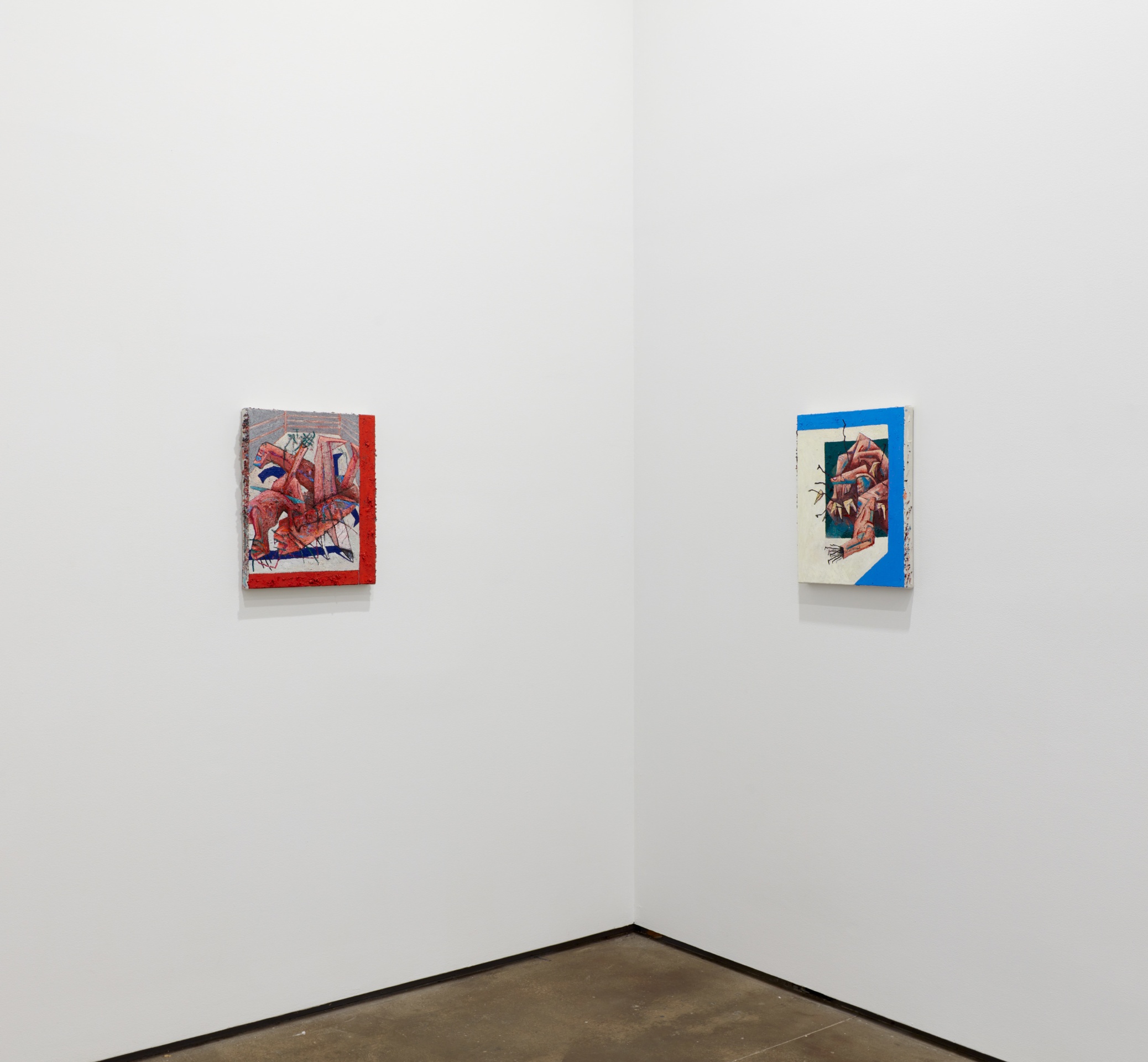 Installation view of John Guzman: Drowning in Harmony at Sean Kelly, New York, January 12 &ndash; March 2, 2024, Photography: Jason Wyche, Courtesy: Sean Kelly