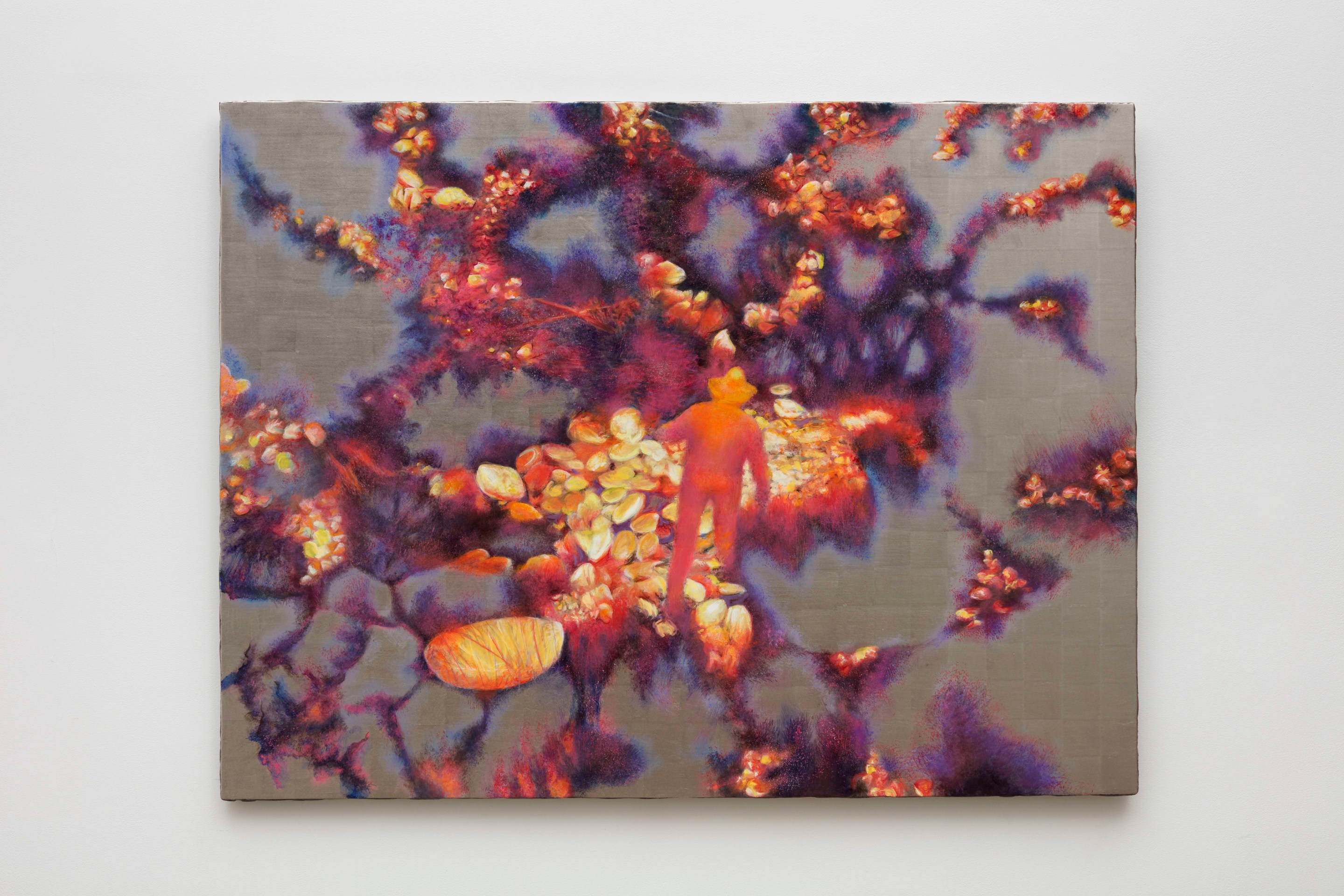 OttO, 2019, oil on palladium leaf on wood