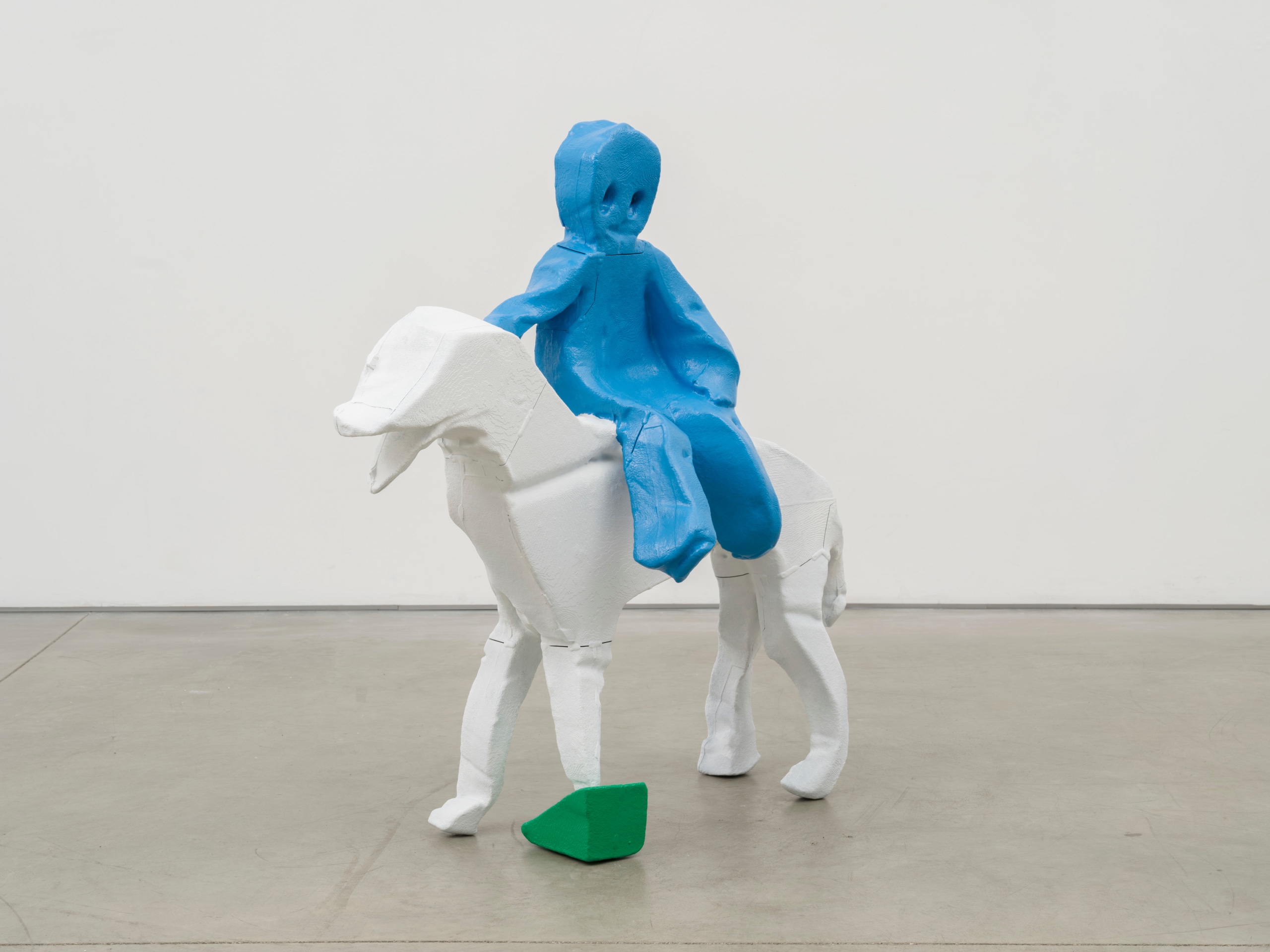 Valentin Carron, Baby and Dog, 2022